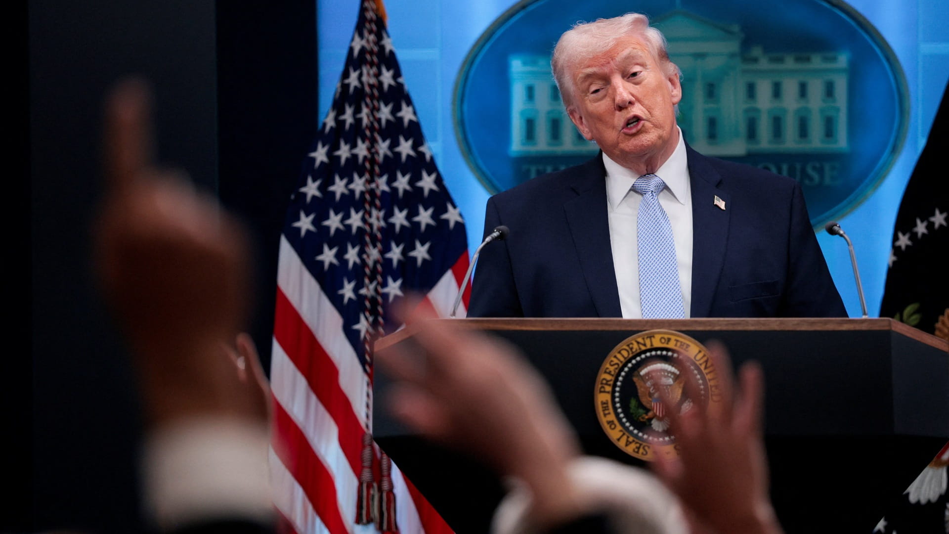 Trump slaps 50% tariffs on countries arming Iran