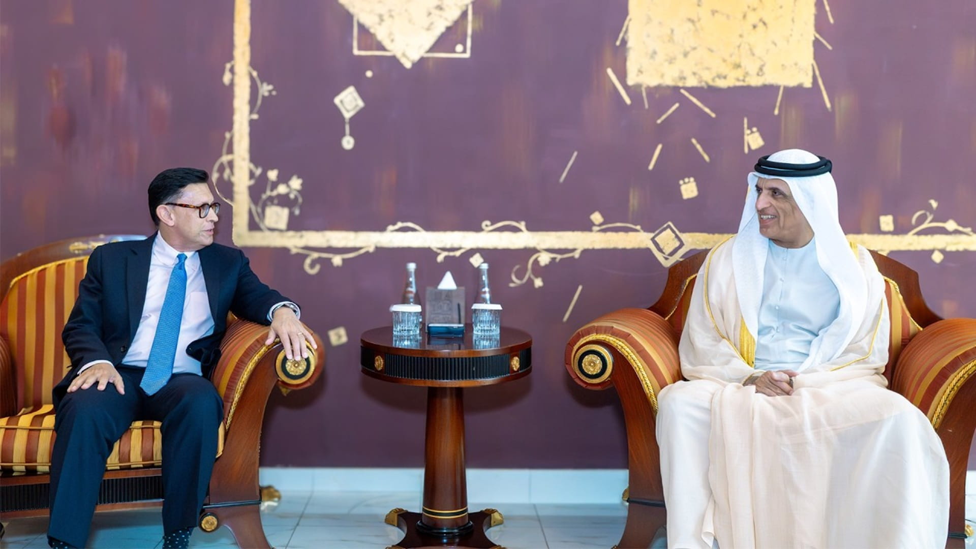 RAK Ruler receives Ambassador of Canada
