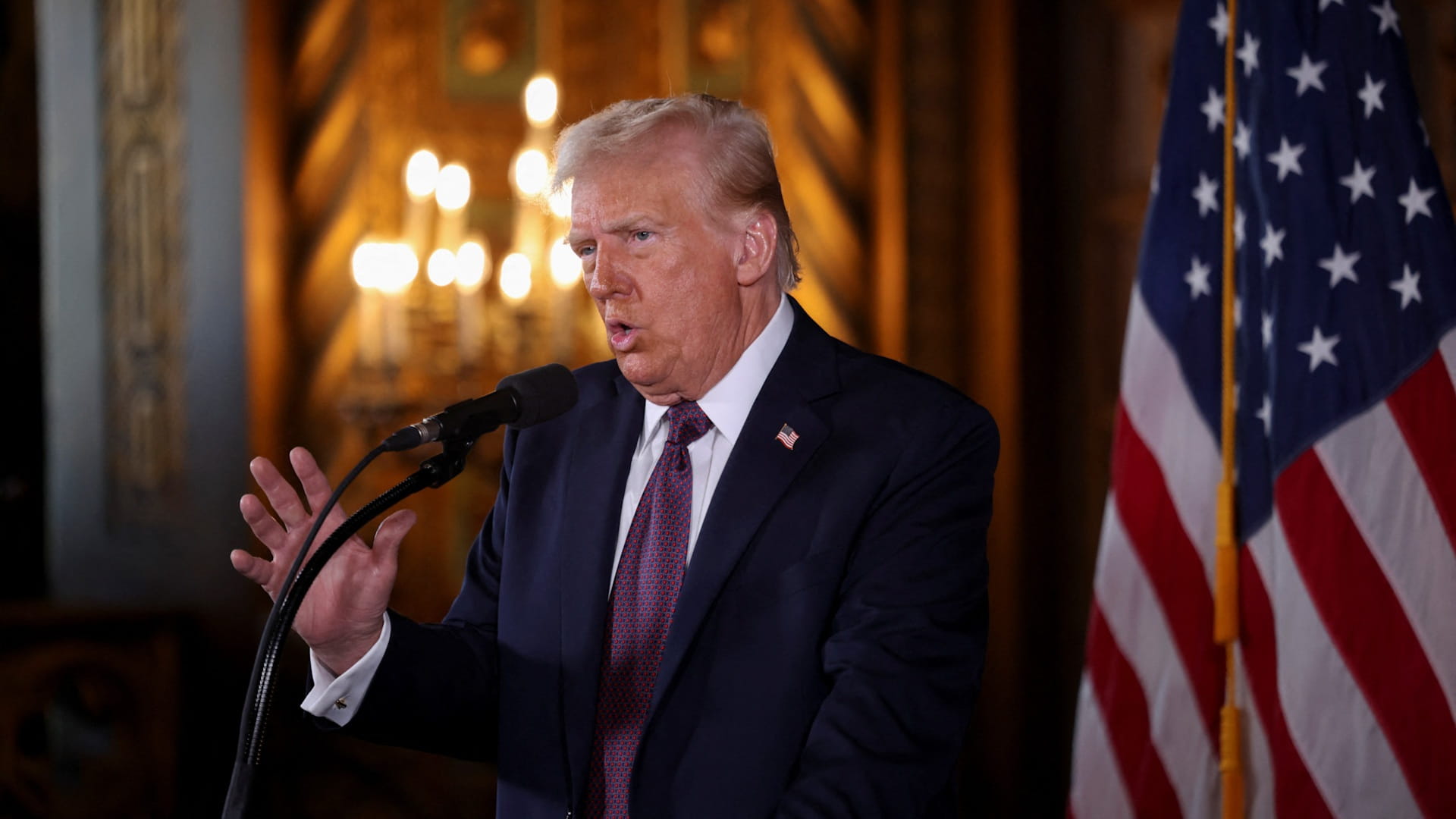 Trump threatens China with 50% tariff if it helps Iran