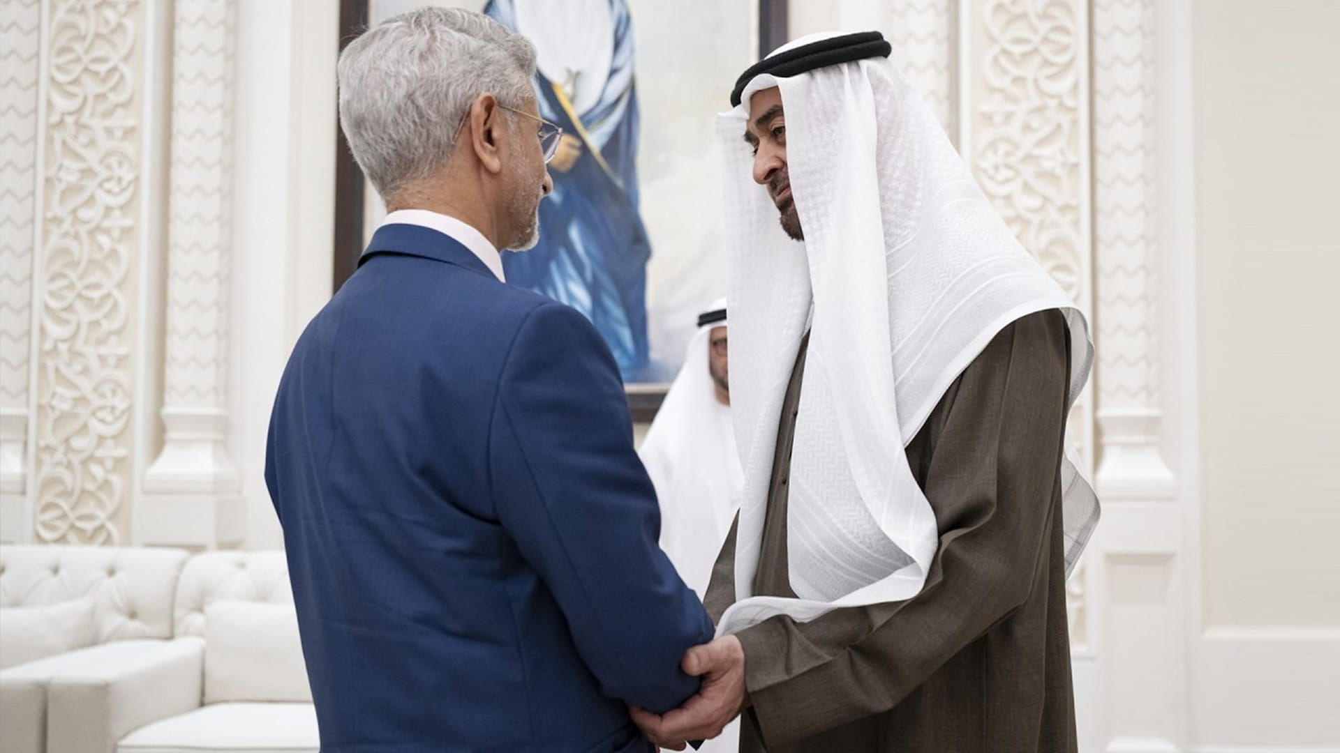 UAE President receives Indian Minister of External Affairs 