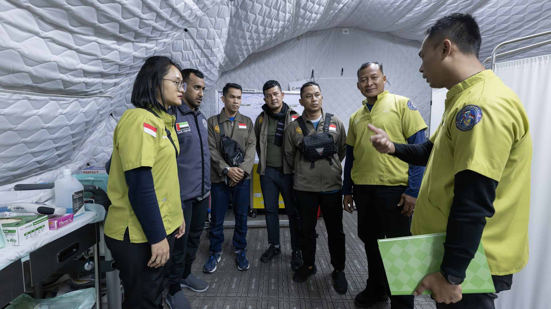 Indonesian medical team joins UAE Floating Hospital in Al Arish