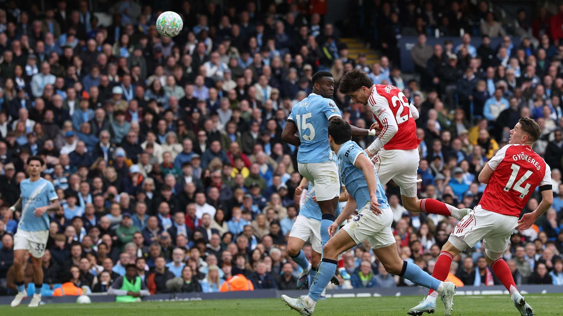 Man City beat Arsenal 2-1 in Premier League summit clash 