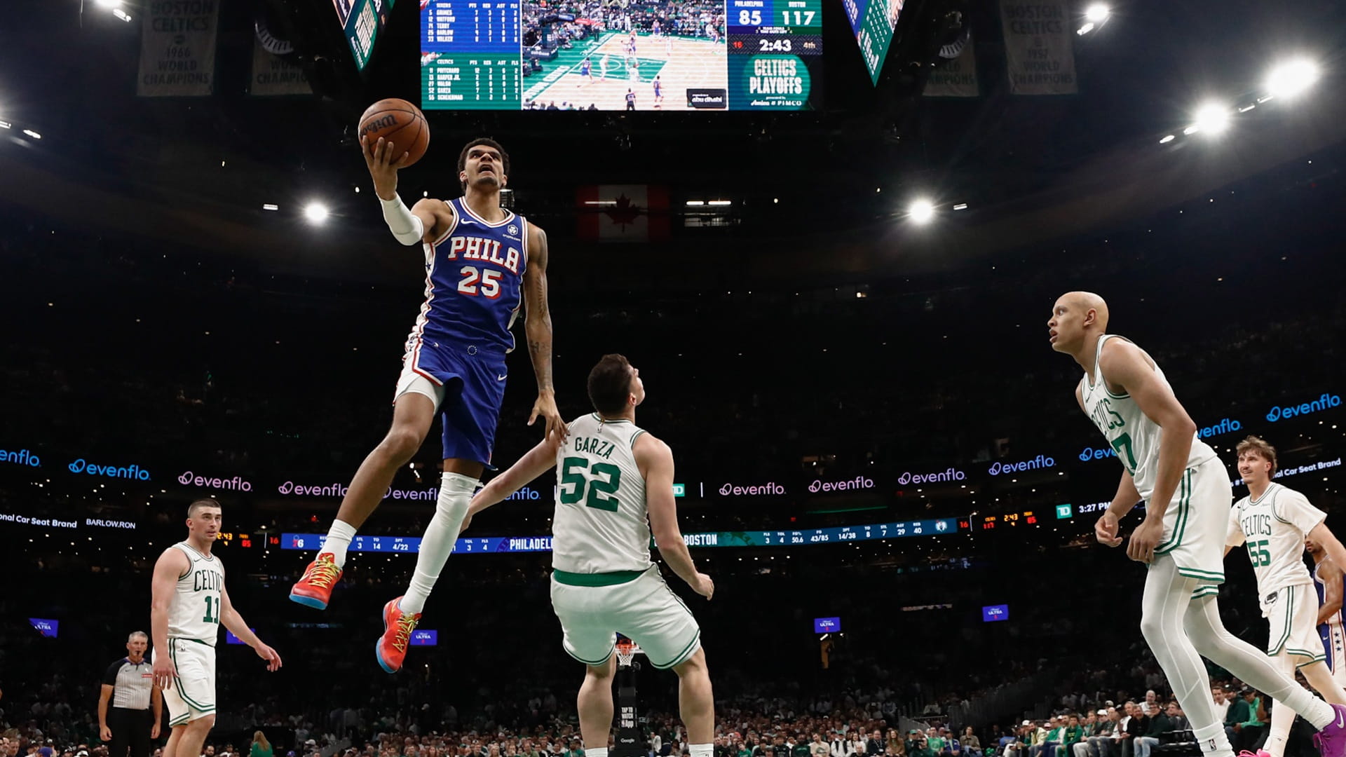 Boston overpower Philadelphia in NBA playoffs 