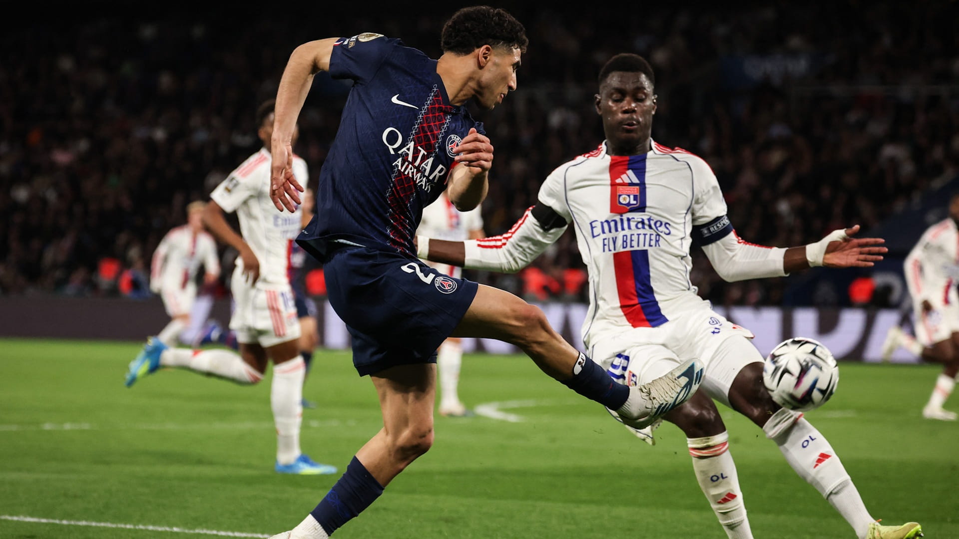 Lyon end Paris Saint-Germain’s winning streak in Ligue 1