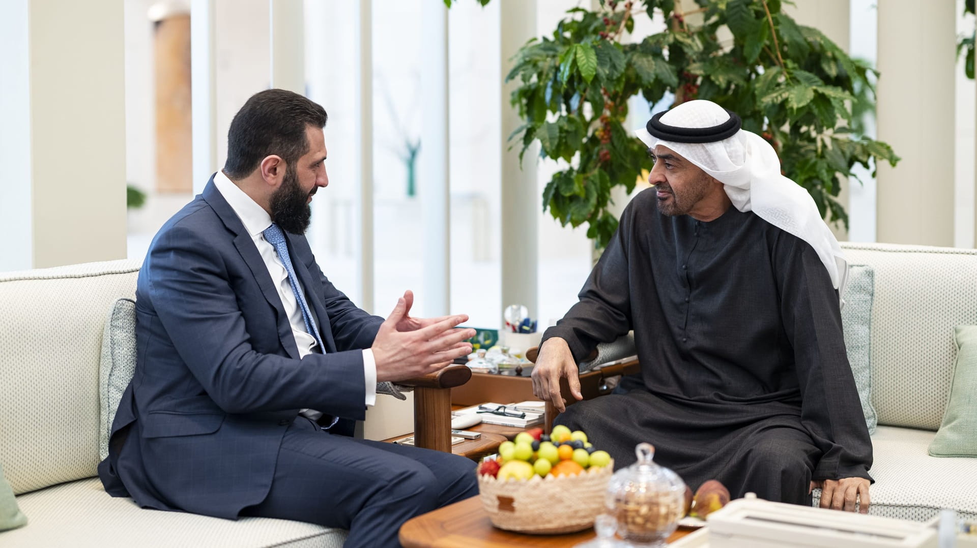 UAE, Syrian Presidents discuss ties, regional developments