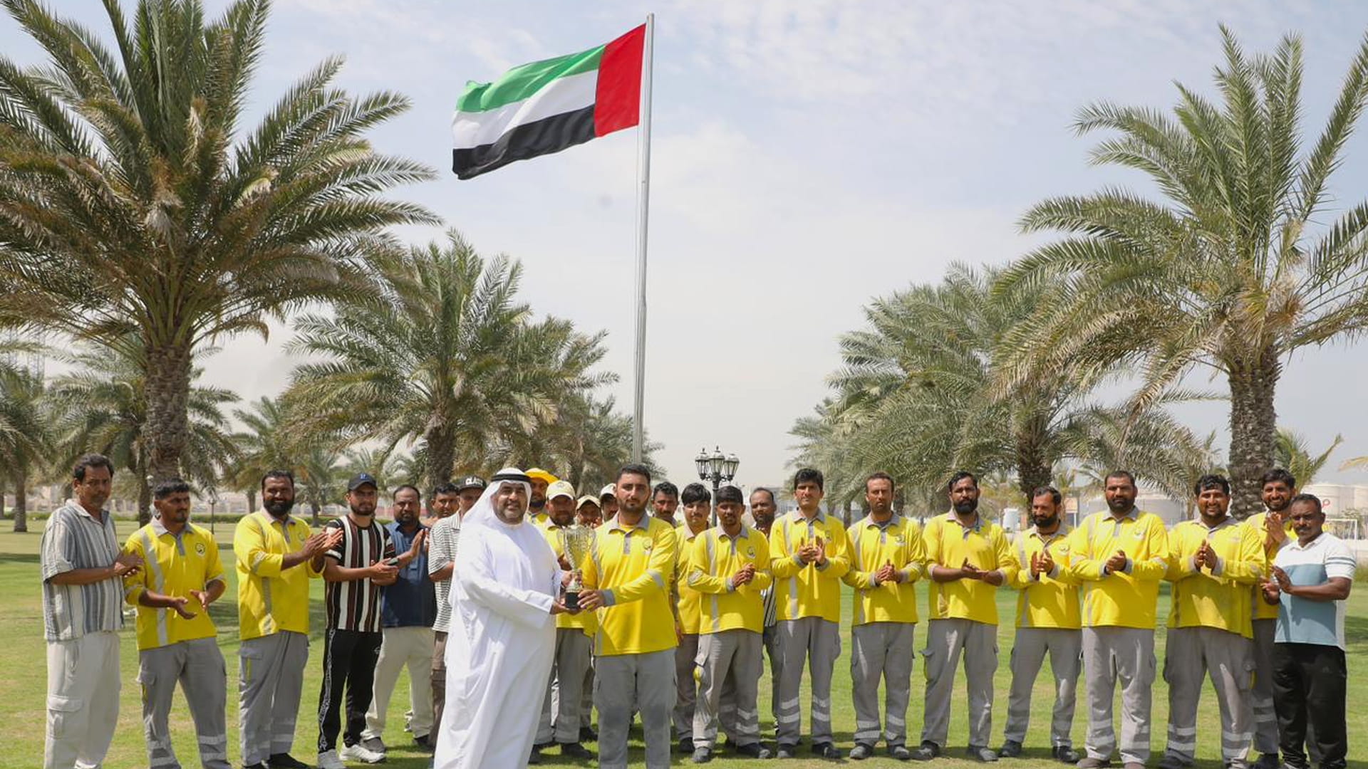 Al Hamriyah Municipality celebrates Workers’ Day 