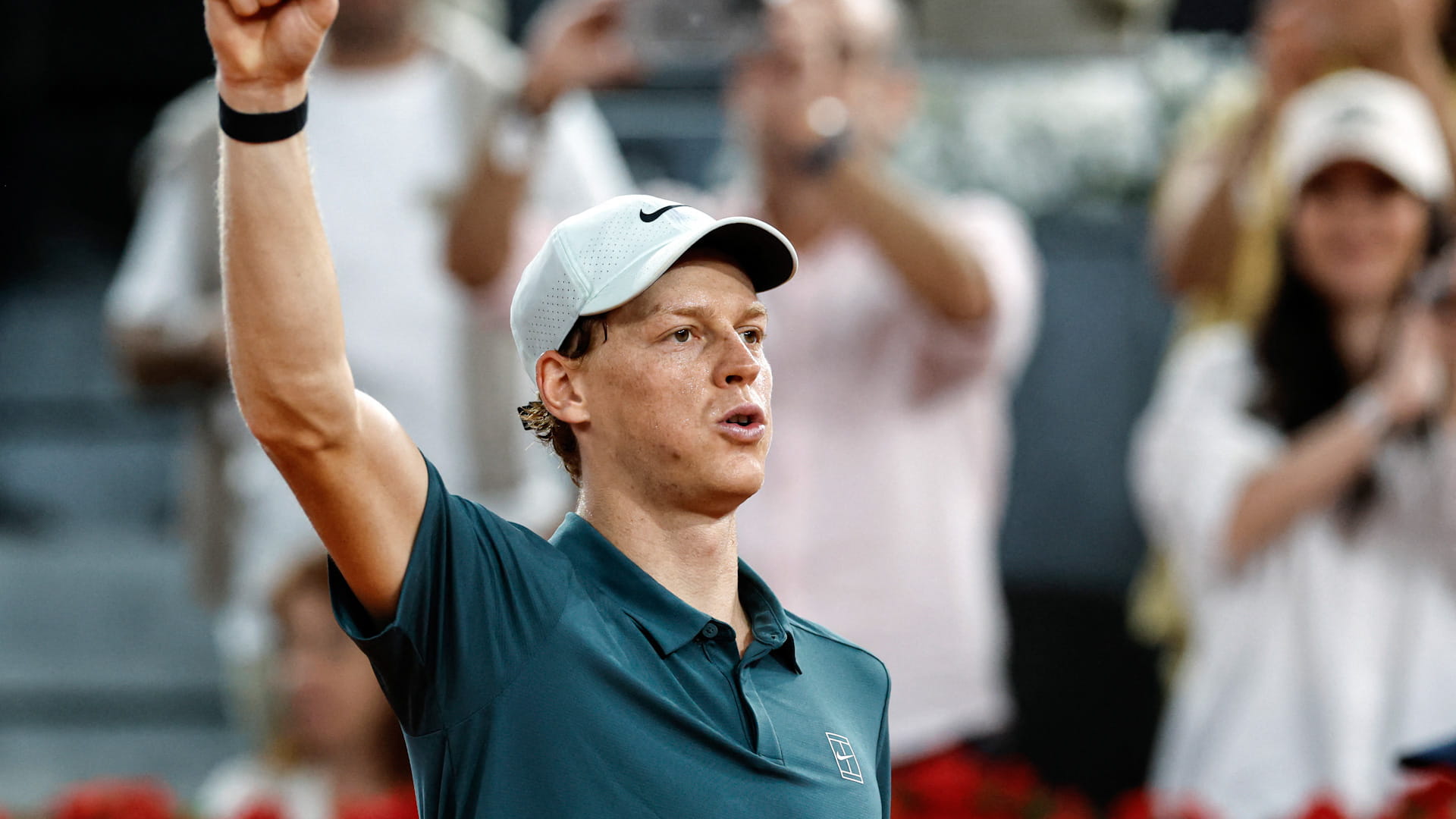 Italy’s Jannik Sinner reaches Madrid semi-finals