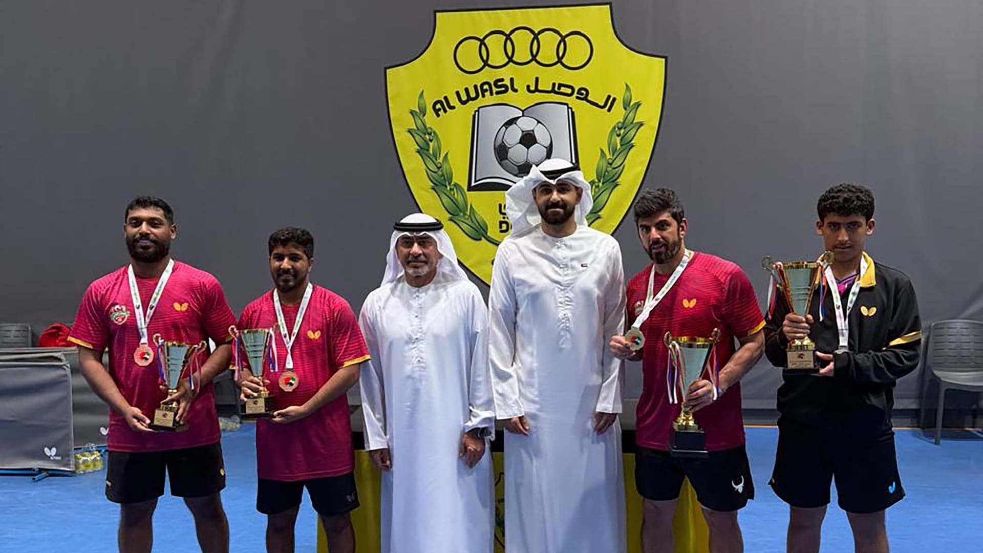 شباب الأهلي بطلاً والشارقة وصيفاً لبطولة الدولة لفردي رجال الطاولة