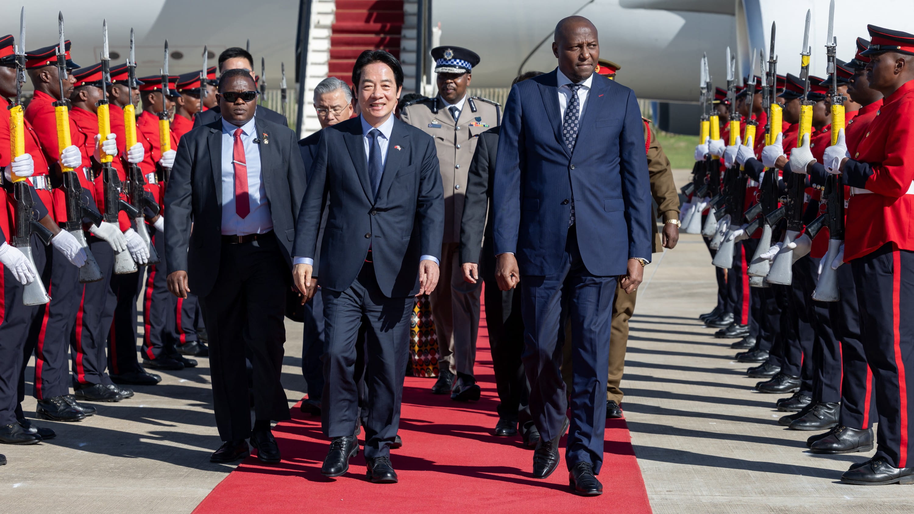 Image for the title: Chinese Taiwan leader visits Eswatini after China objections 