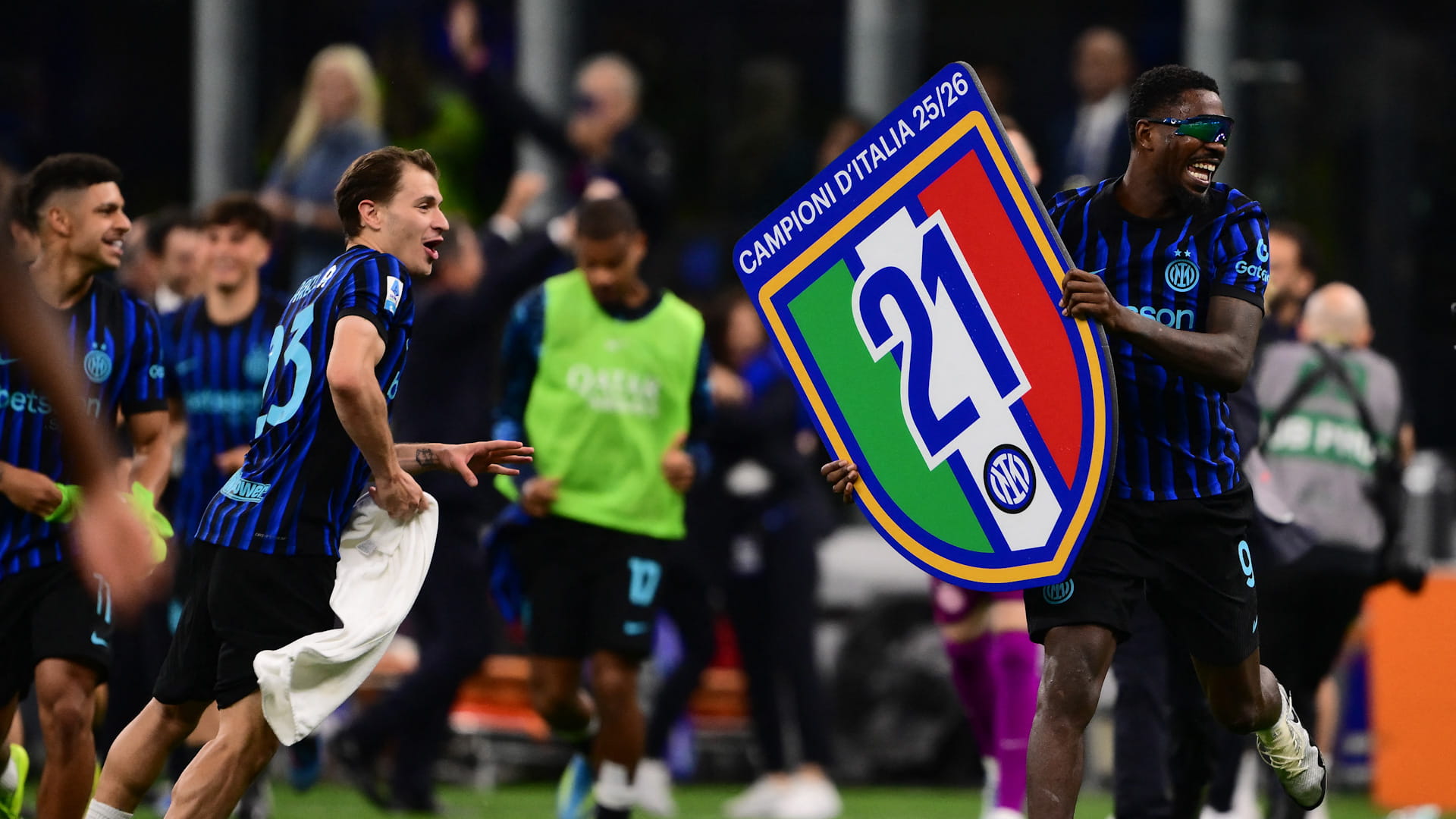 Inter Milan crowned Serie A champions for the 21st time 