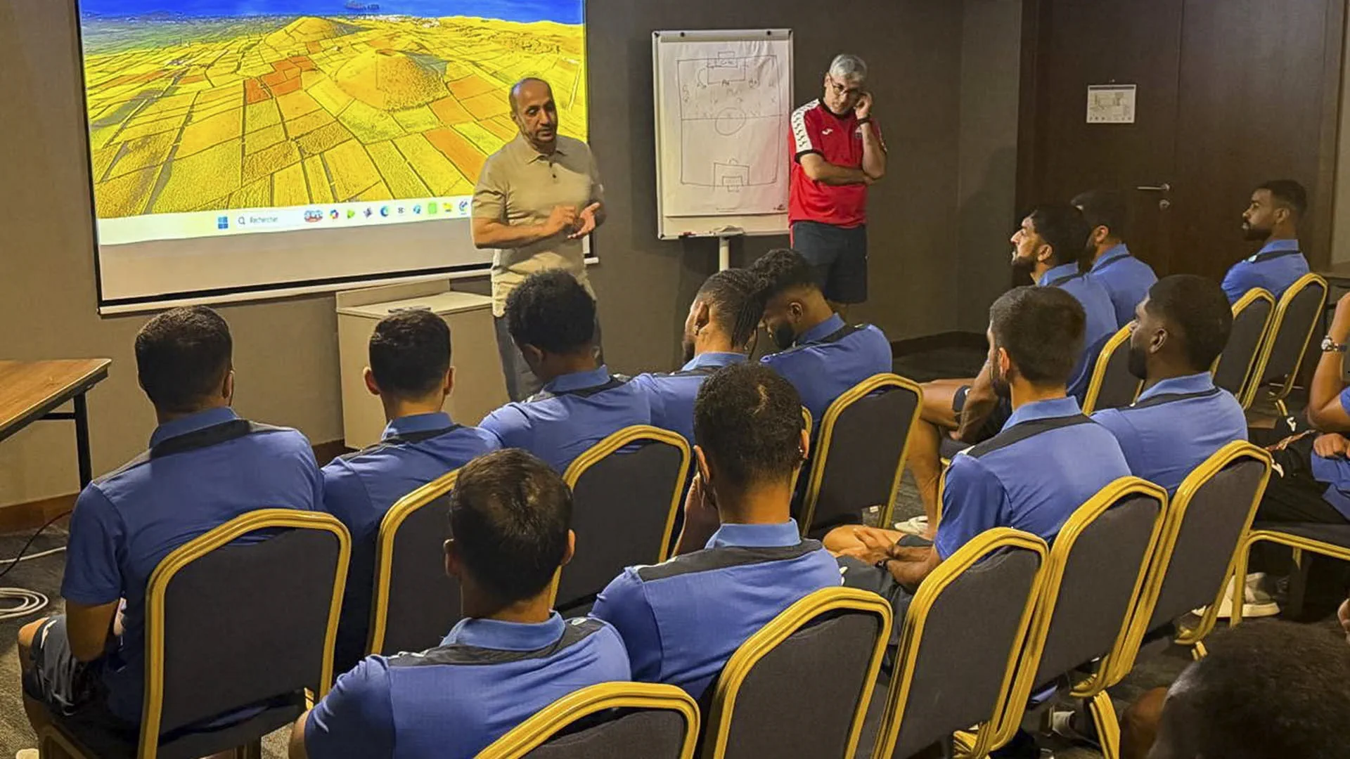 Al Dhaid Club chairman inspects football team’s Turkey camp