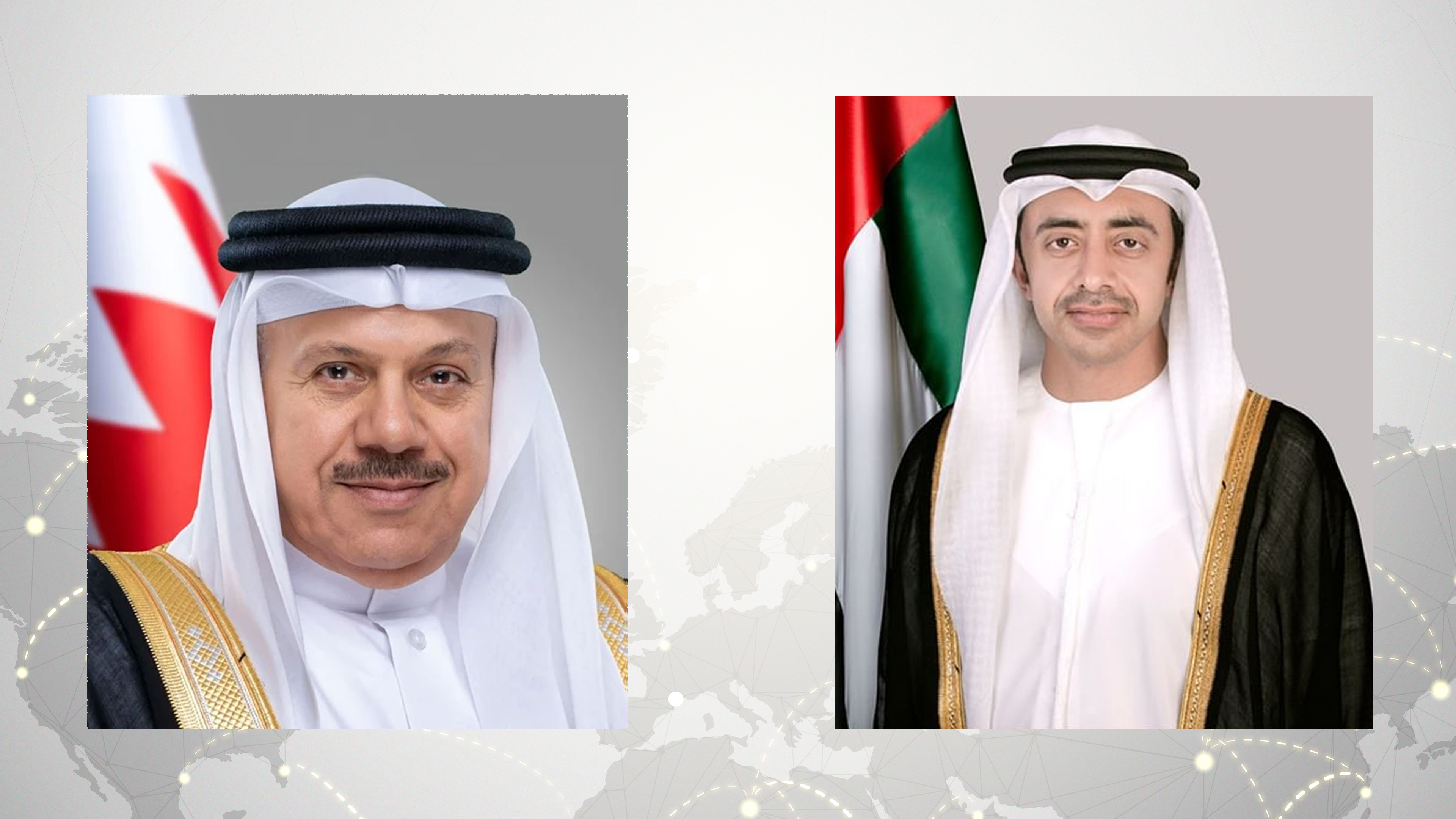 Abdullah bin Zayed, Bahrain FM discuss