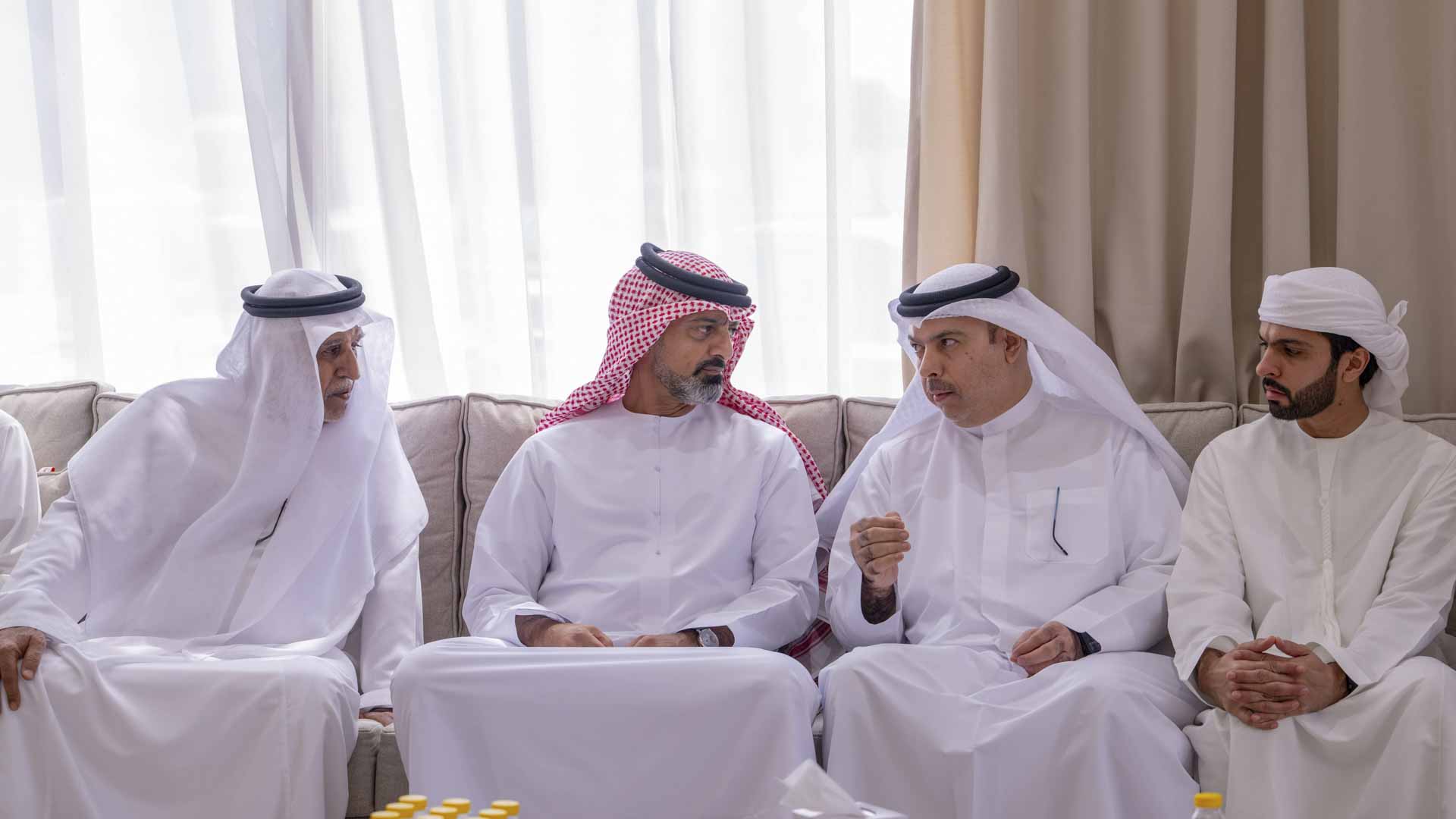 عمار بن حميد يعزي في وفاة فاطمة شاهين الرئيسي