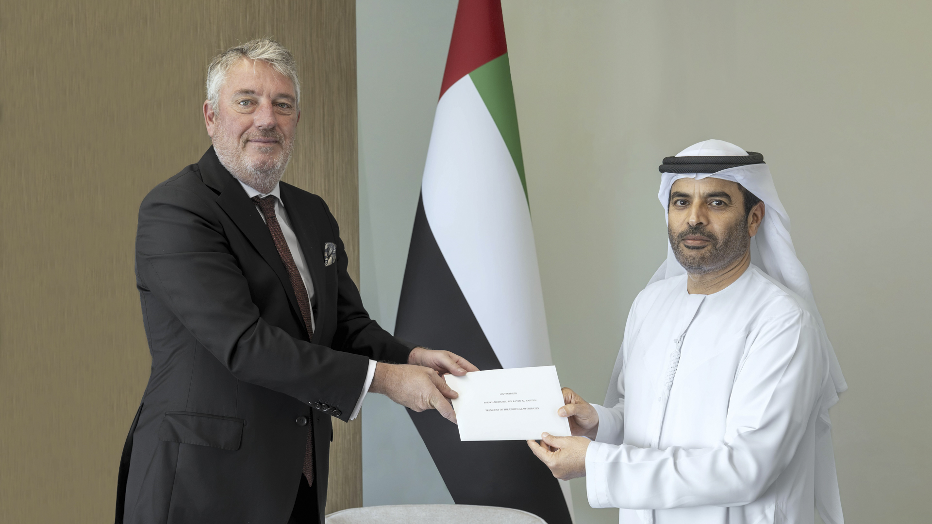 Image for the title: MoFA receives credentials of new Netherlands Ambassador 