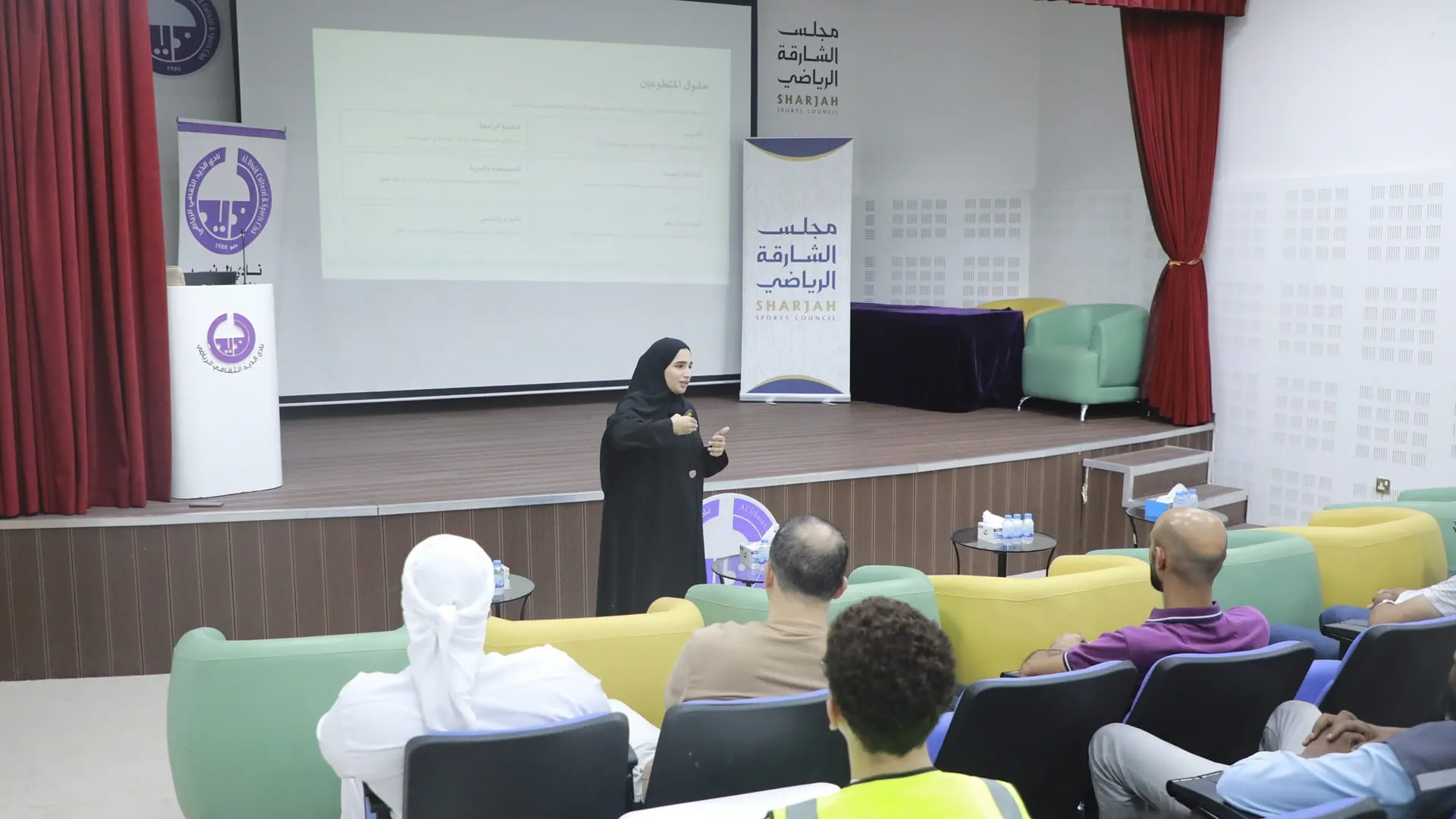 Al Dhaid Club develops skills of sports volunteers through training