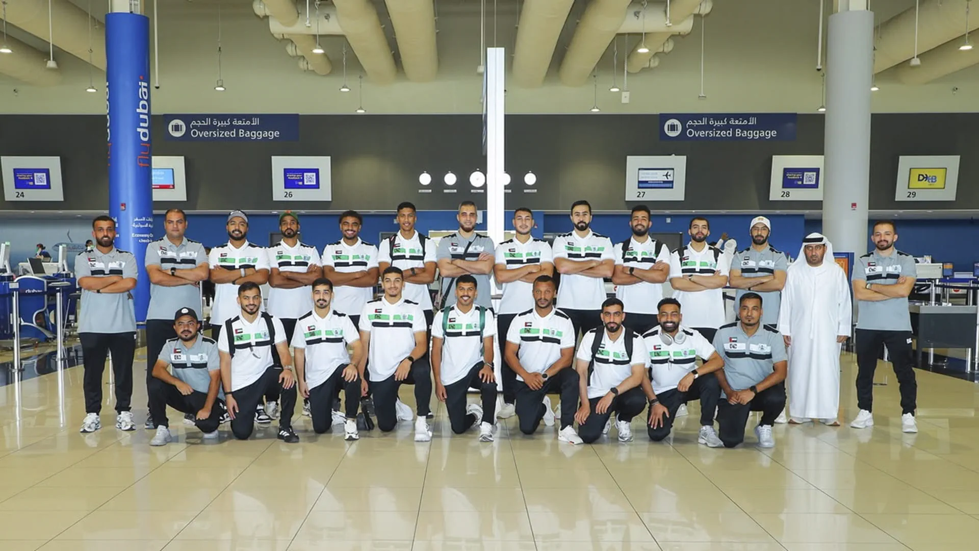 Dibba Al Hisn handball team departs for Egypt for training camp