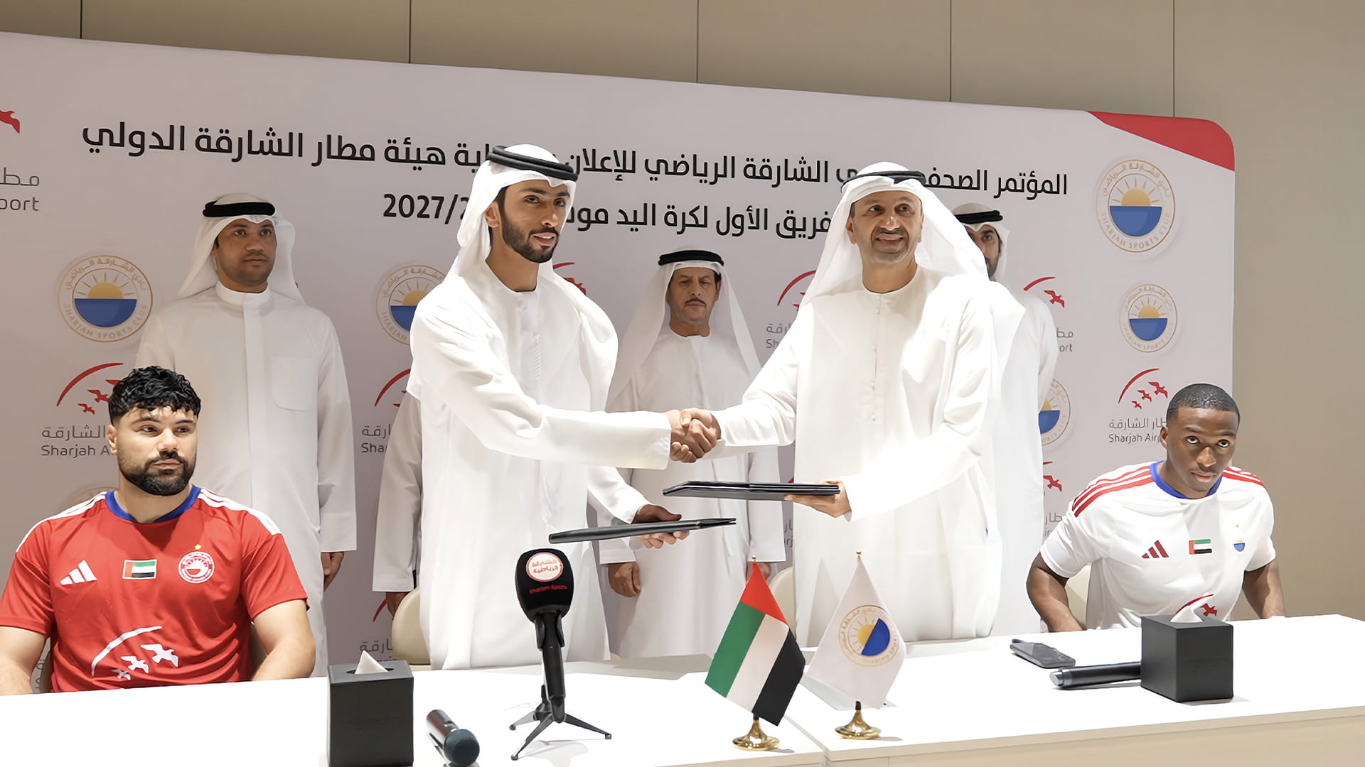 Sharjah Club renews Sharjah Airport sponsorship of handball team