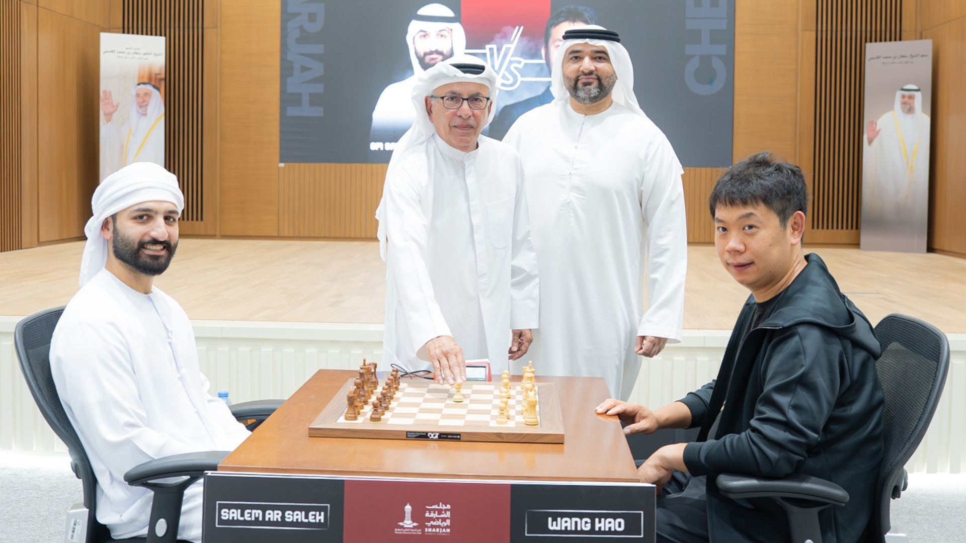 Image for the title: Salem Abdulrahman to face China's Wang Hao in Battle of Minds 