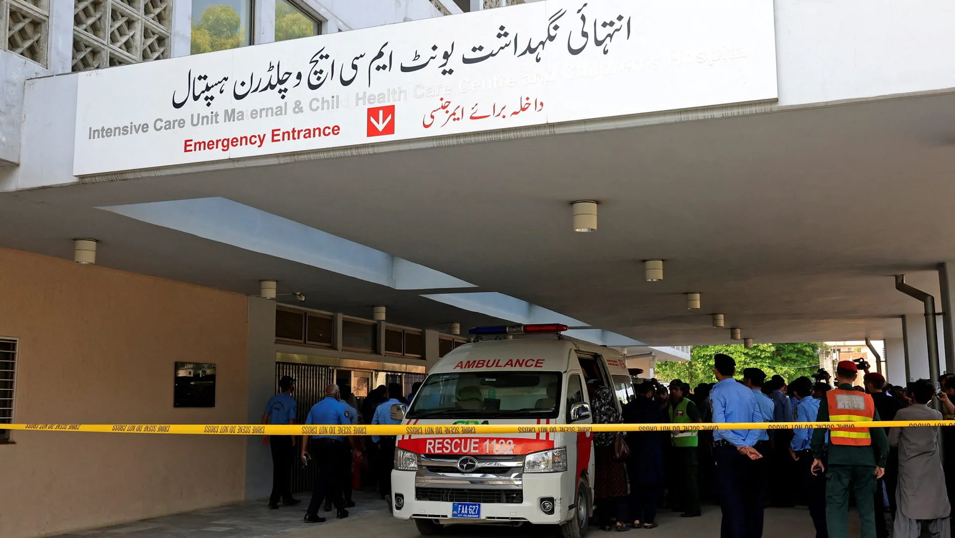 Fire kills 15 newborns at maternity ward in Pakistan capital