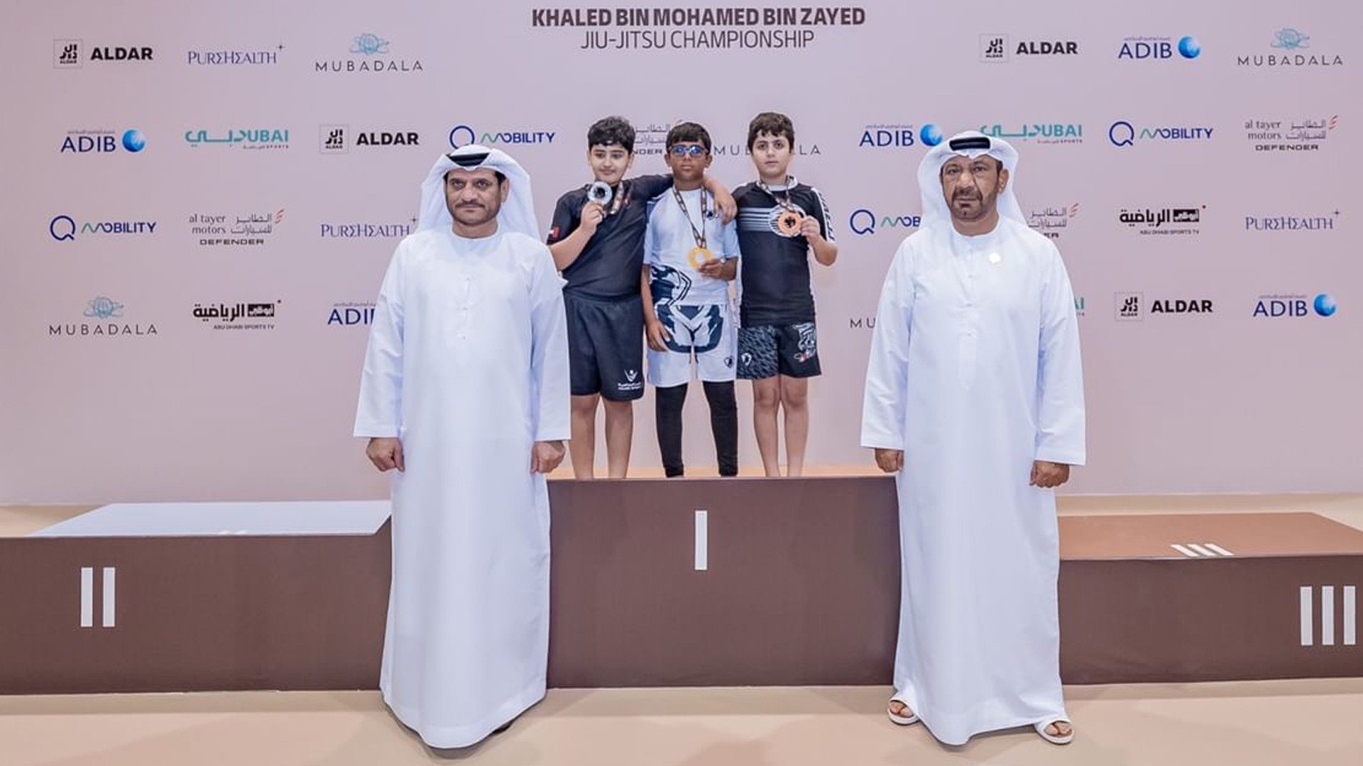 Image for the title: Sharjah Self-Defence Club leads Jiu-Jitsu Championship opener 