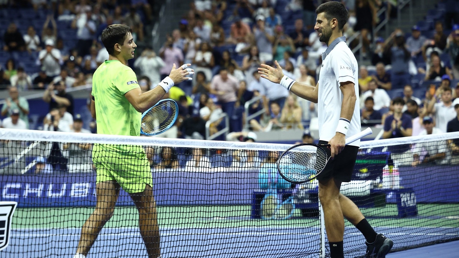 Novak Djokovic eliminated in first round at US Open 