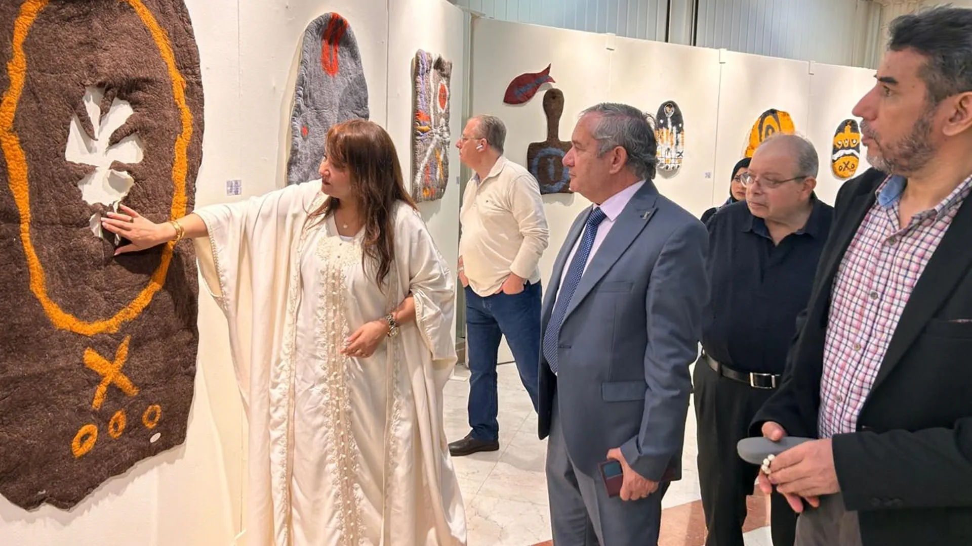 Wool, fragility explored at Arab Cultural Club exhibition 