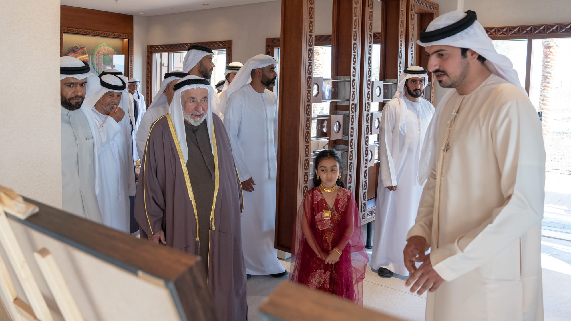 سلطان القاسمي يفتتح سوق فِلي التراثي 