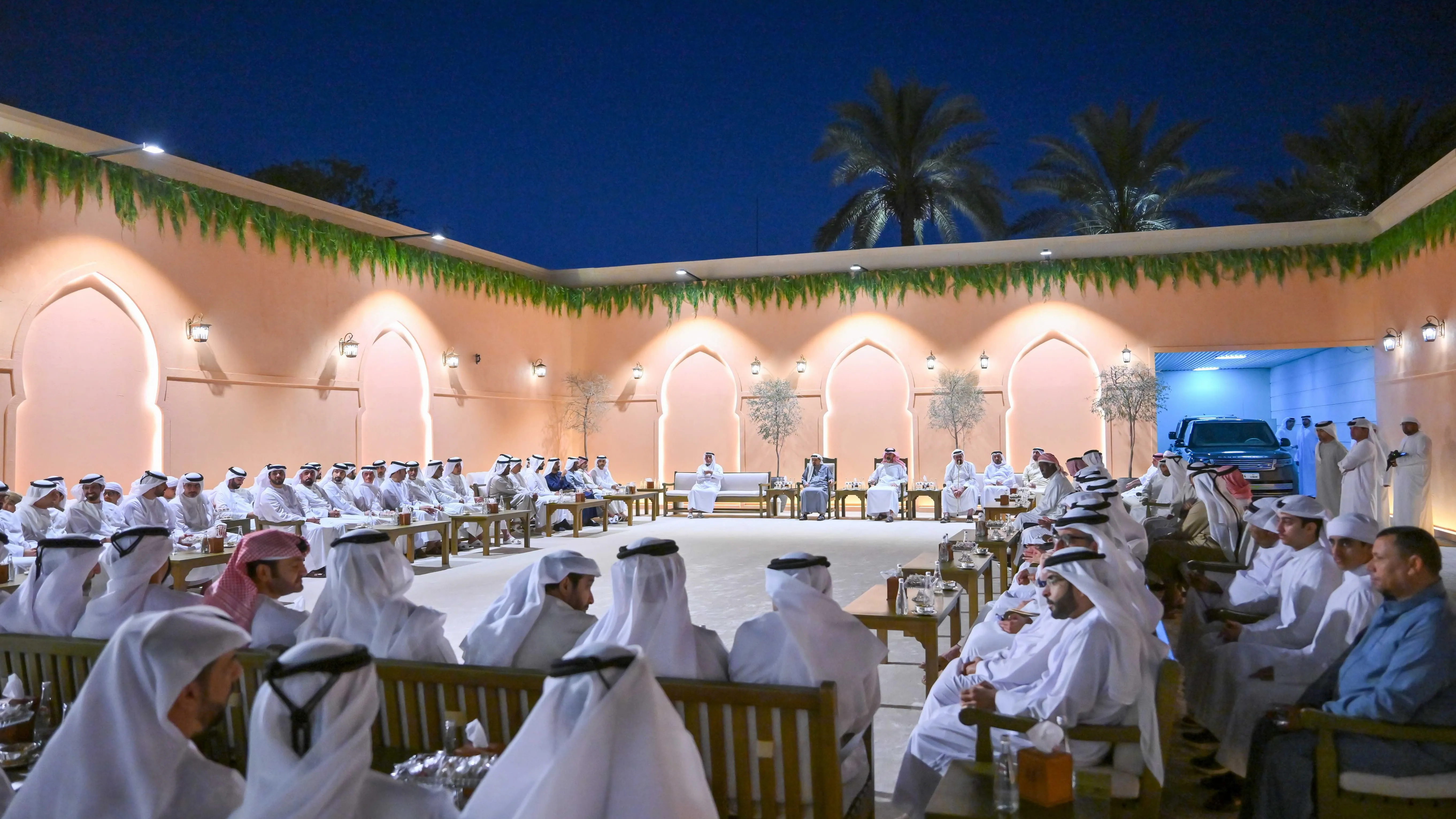Ajman Ruler, Crown Prince receive Ramadan well-wishers 