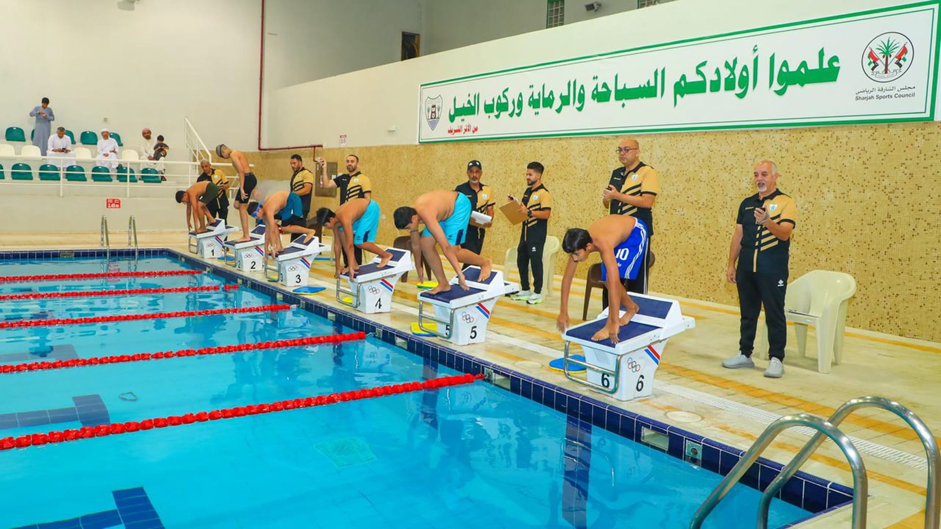 Image for the title: Dibba Al-Hisn Club concludes Ramadan Swimming Tournament 