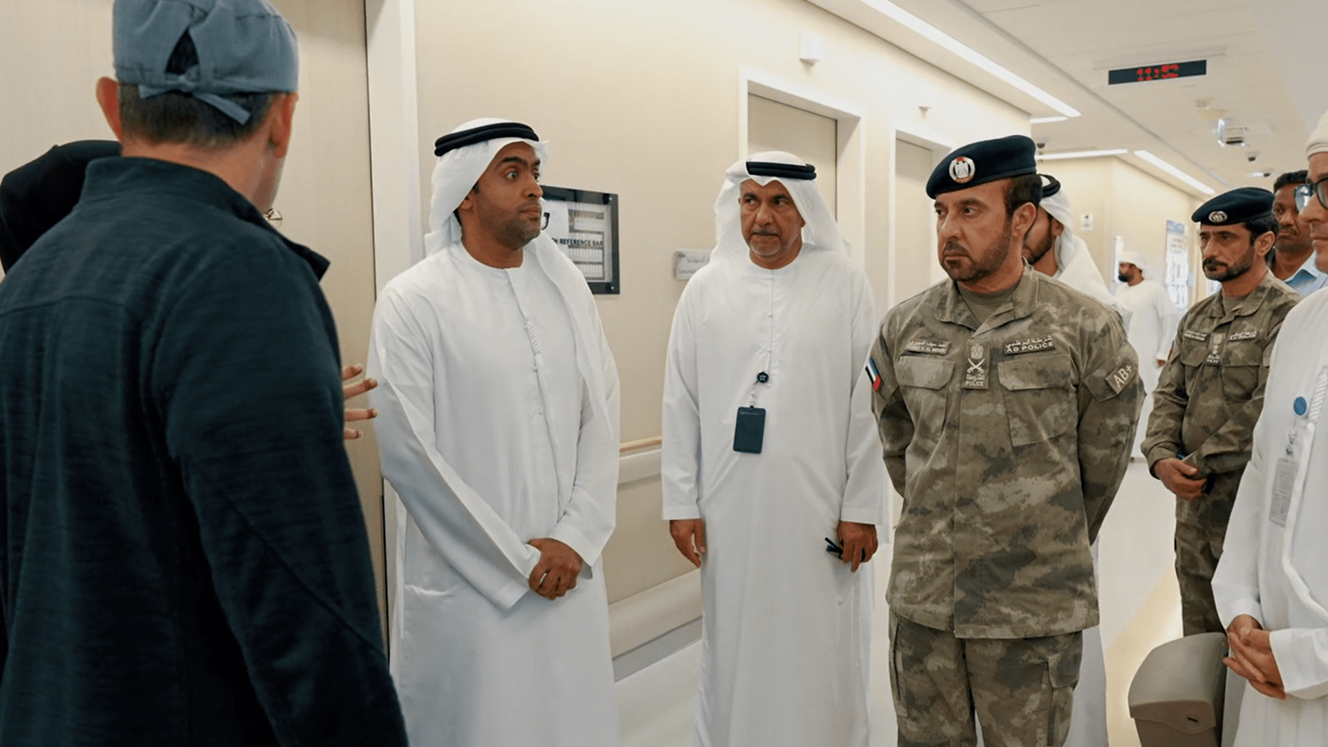 Abu Dhabi delegation visits injured at SSMC 