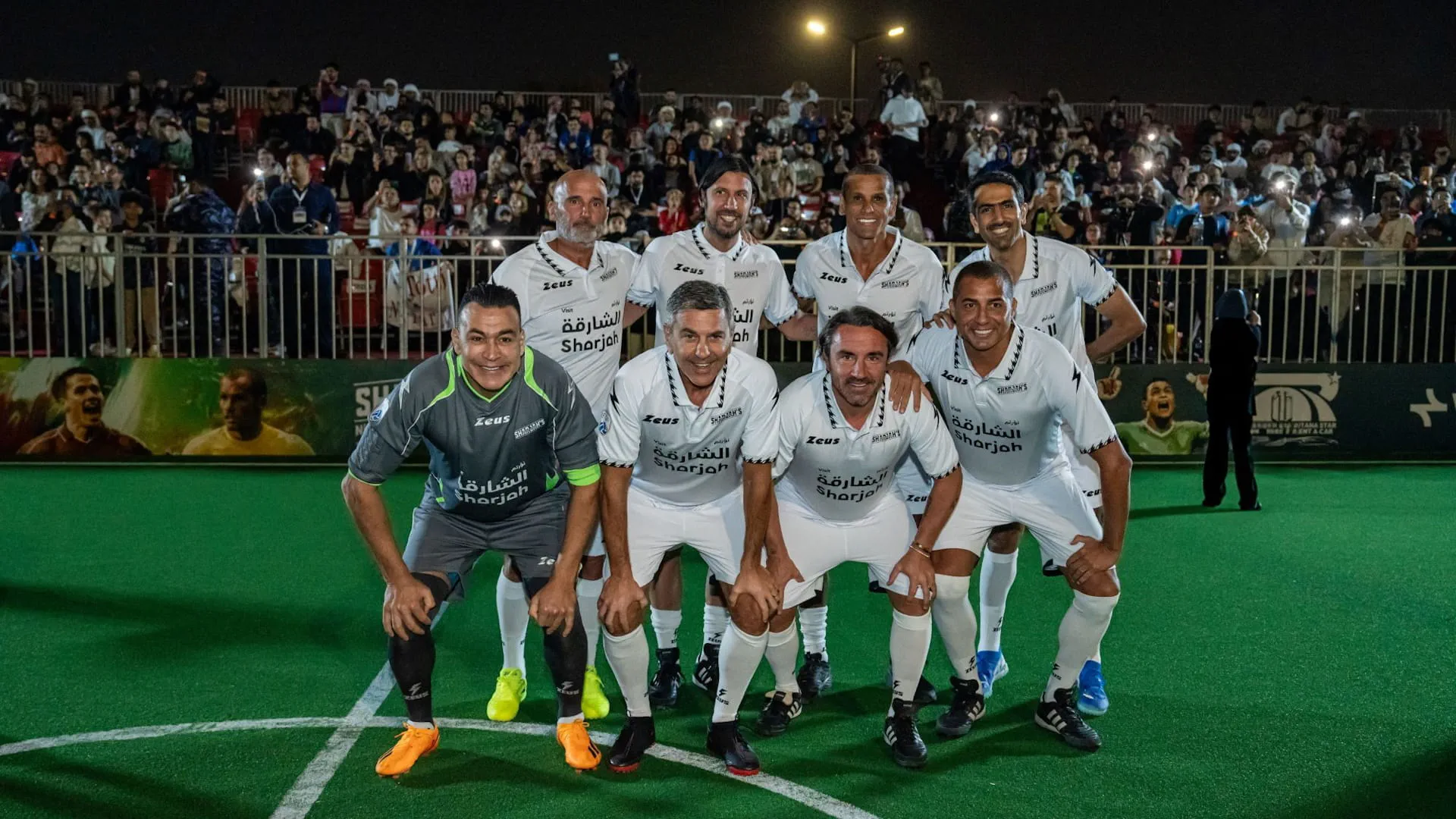 Sharjah hosts world's football legends during Week of the Stars