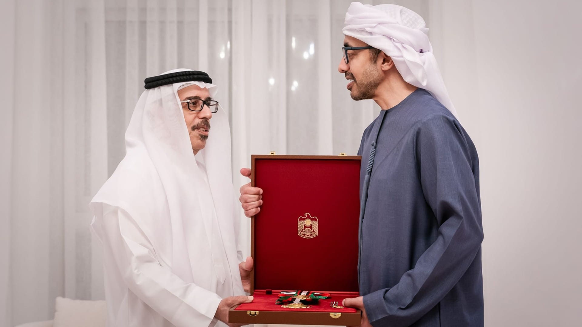 UAE Pres awards Mohammed AlSuwaidi First-Class Order of Zayed II