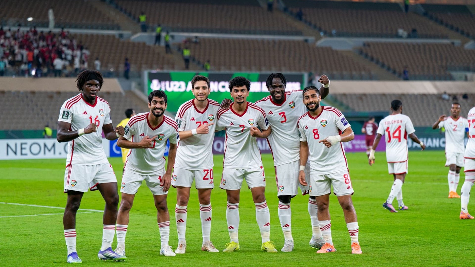 صورة بعنوان: منتخبنا الأولمبي يفوز على شقيقه القطري في كأس آسيا تحت 23 عاماً 