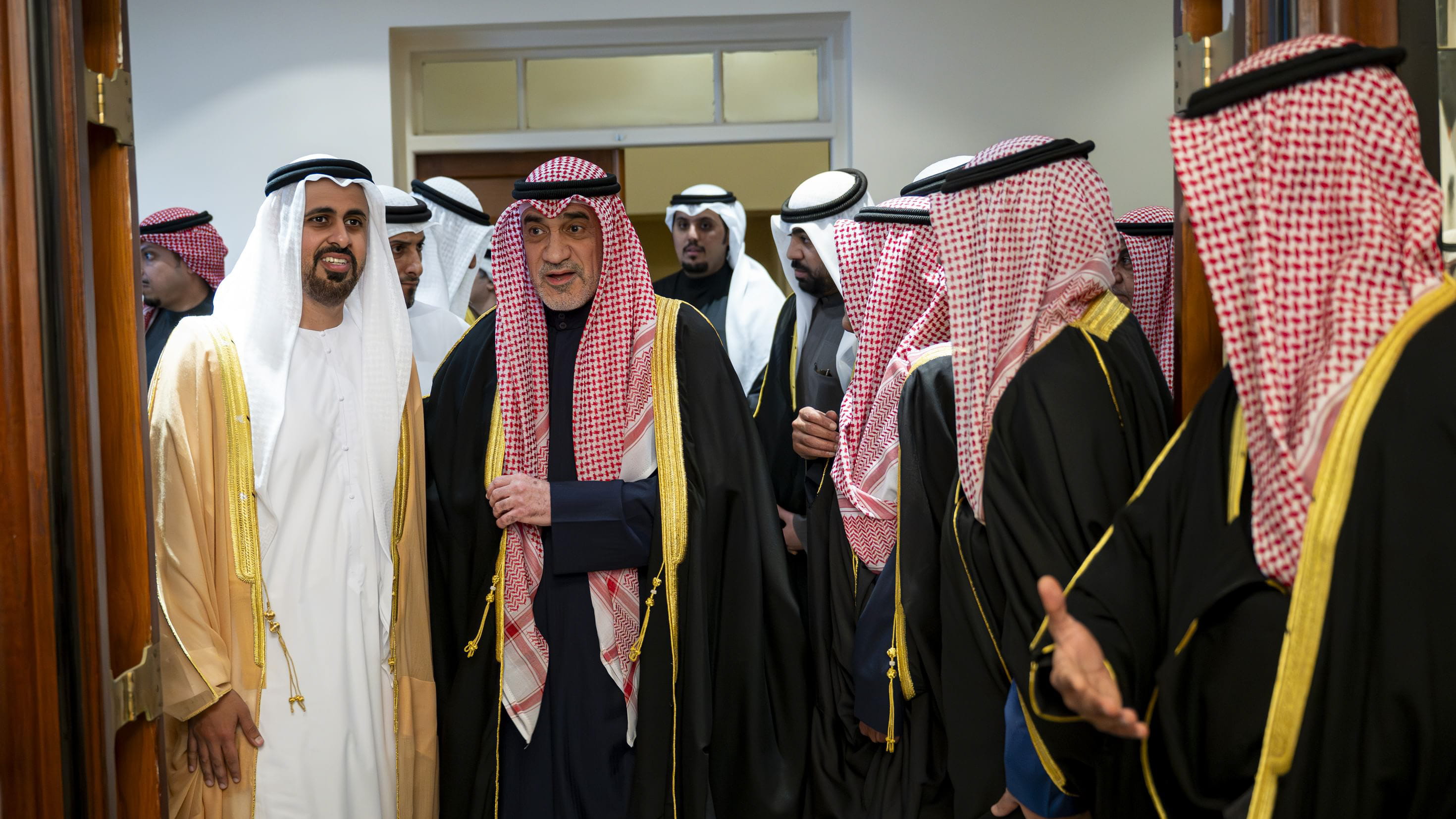 Theyab bin Mohamed bin Zayed attends wedding reception in Kuwait 