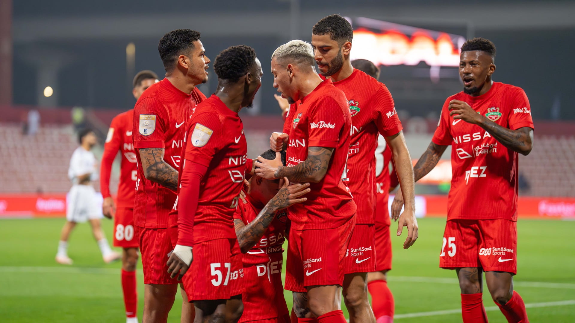 شباب الأهلي يفوز على عجمان ويلاحق متصدر دوري أدنوك للمحترفين
