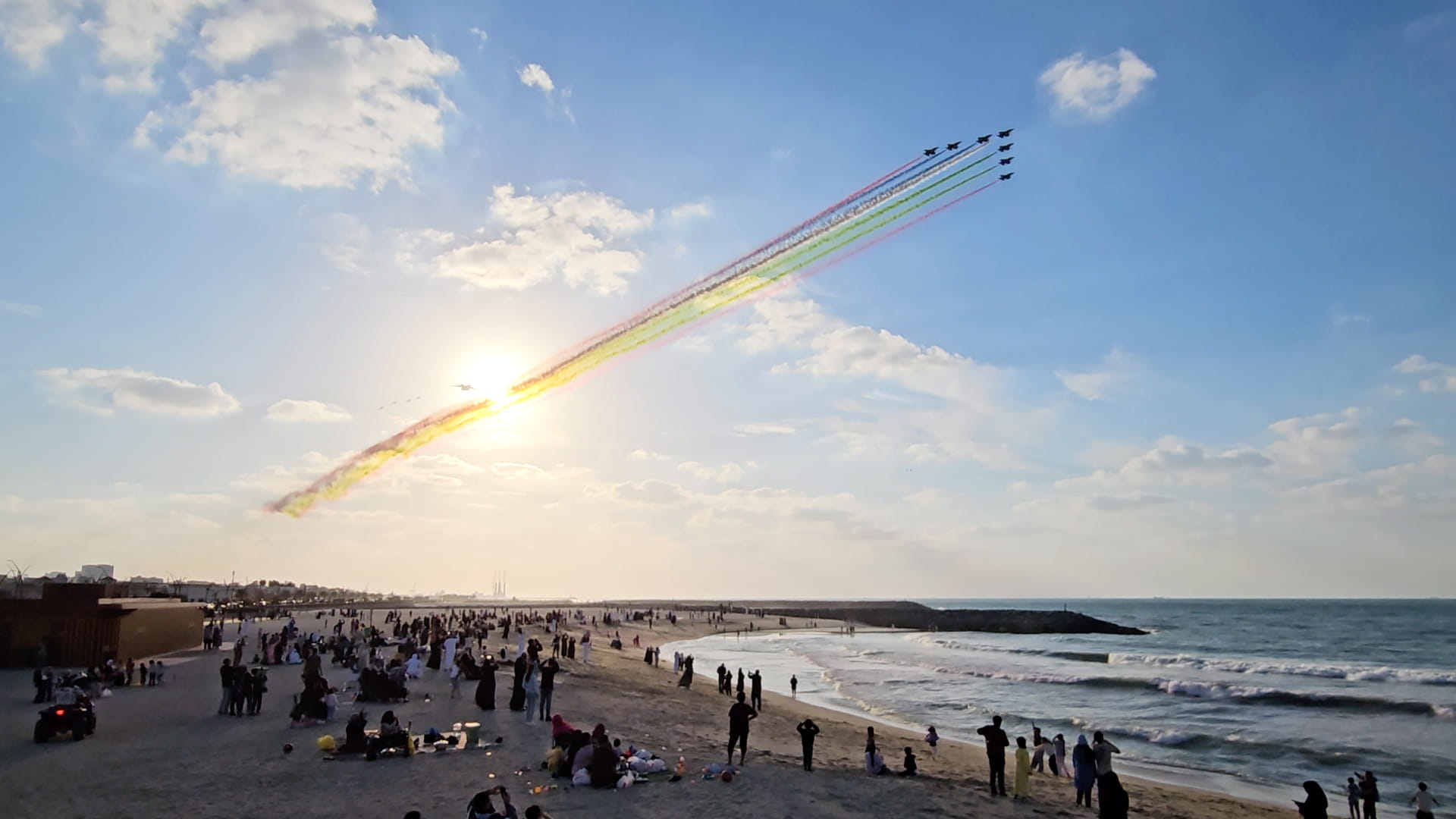 Day of Solidarity: UAE skies adorned by air display on 17 January 