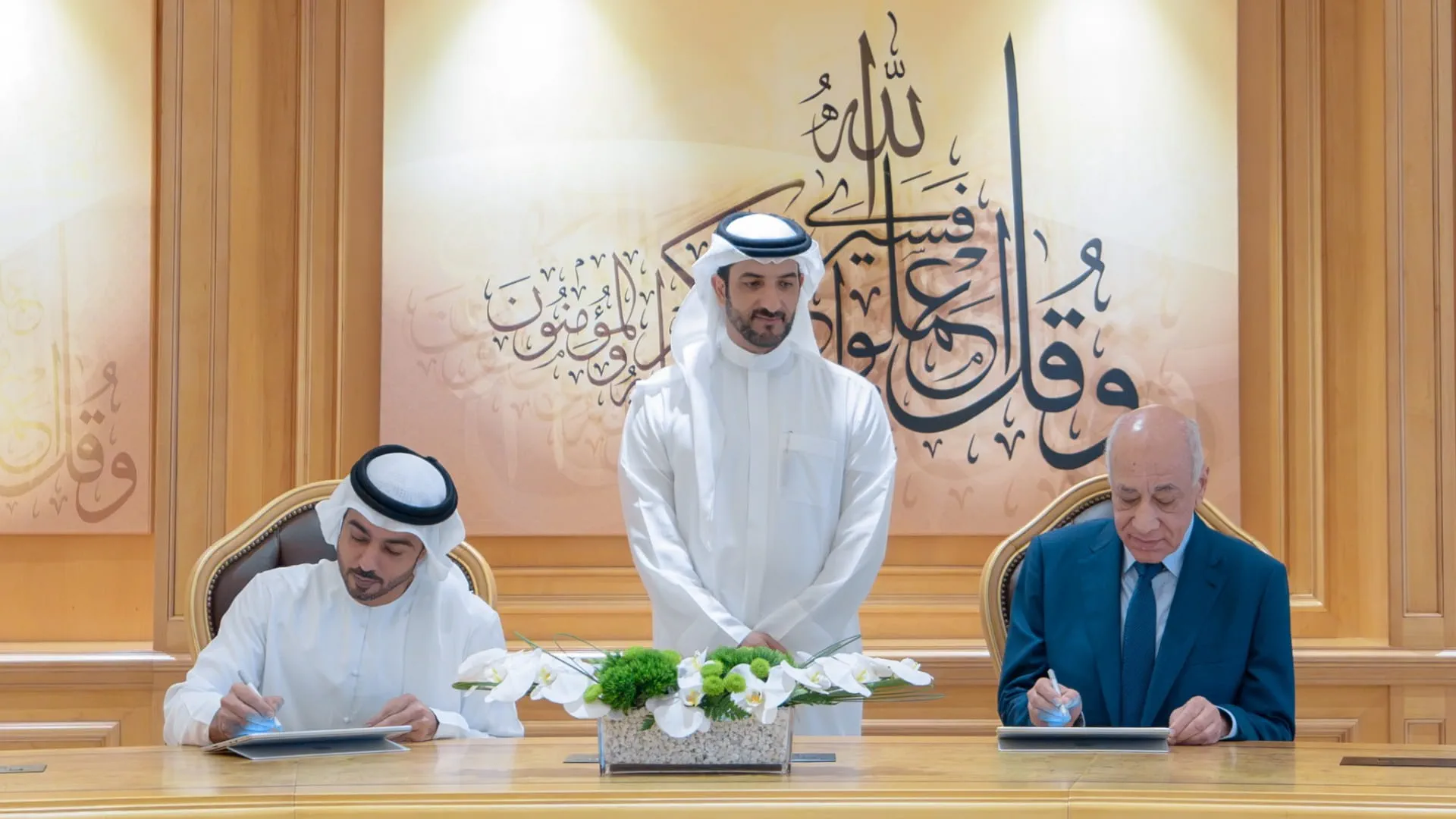 Sultan bin Ahmed witnesses MoU signing between UOS and STCAS