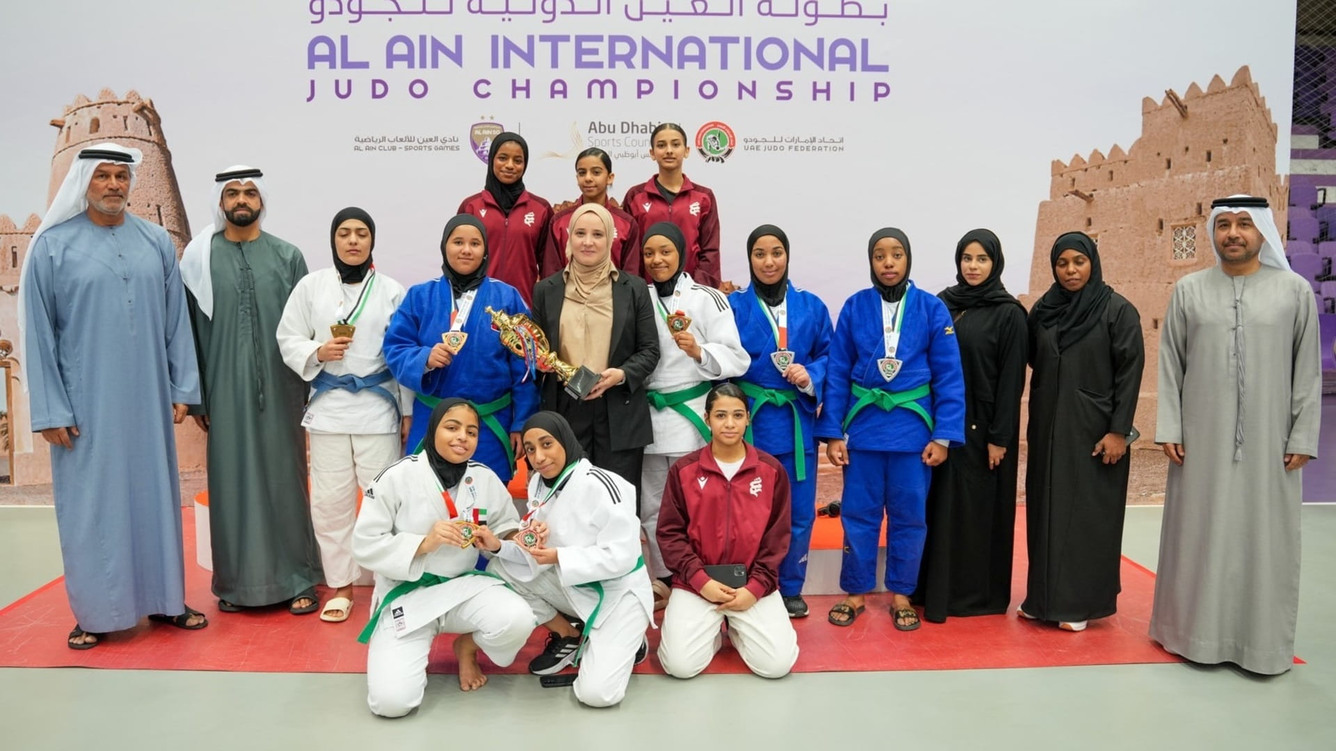 SWS clubs dominate Al Ain International Judo Championship 