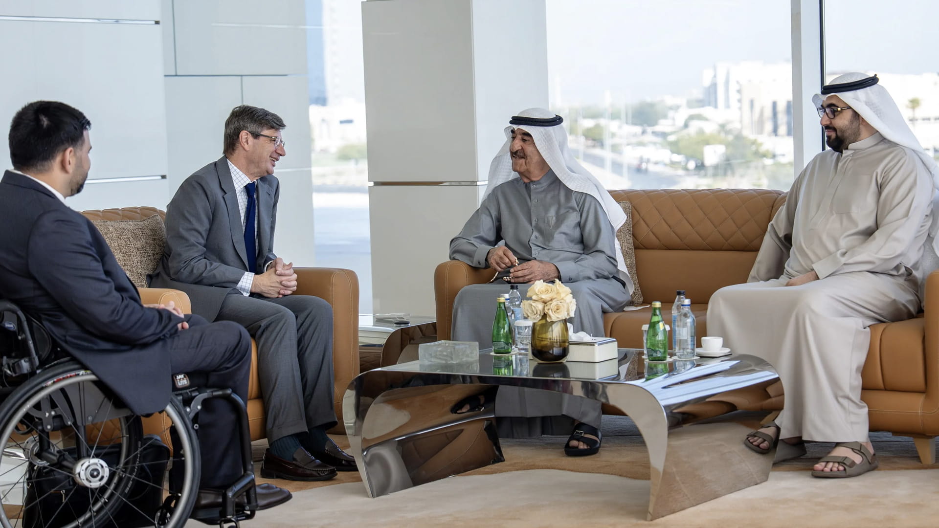 Umm Al Qaiwain Ruler receives French Ambassador 