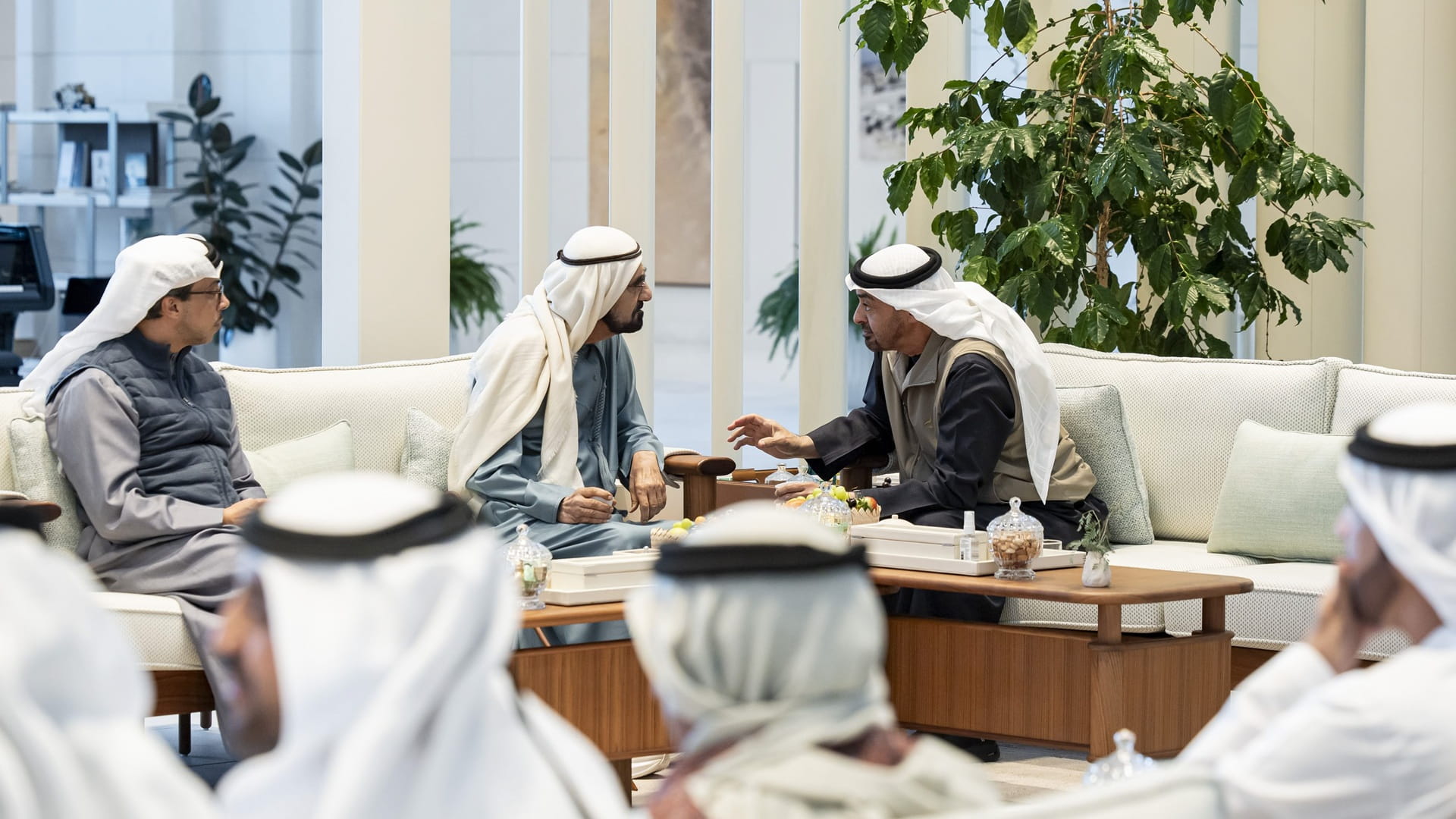 UAE President receives Mohammed bin Rashid 