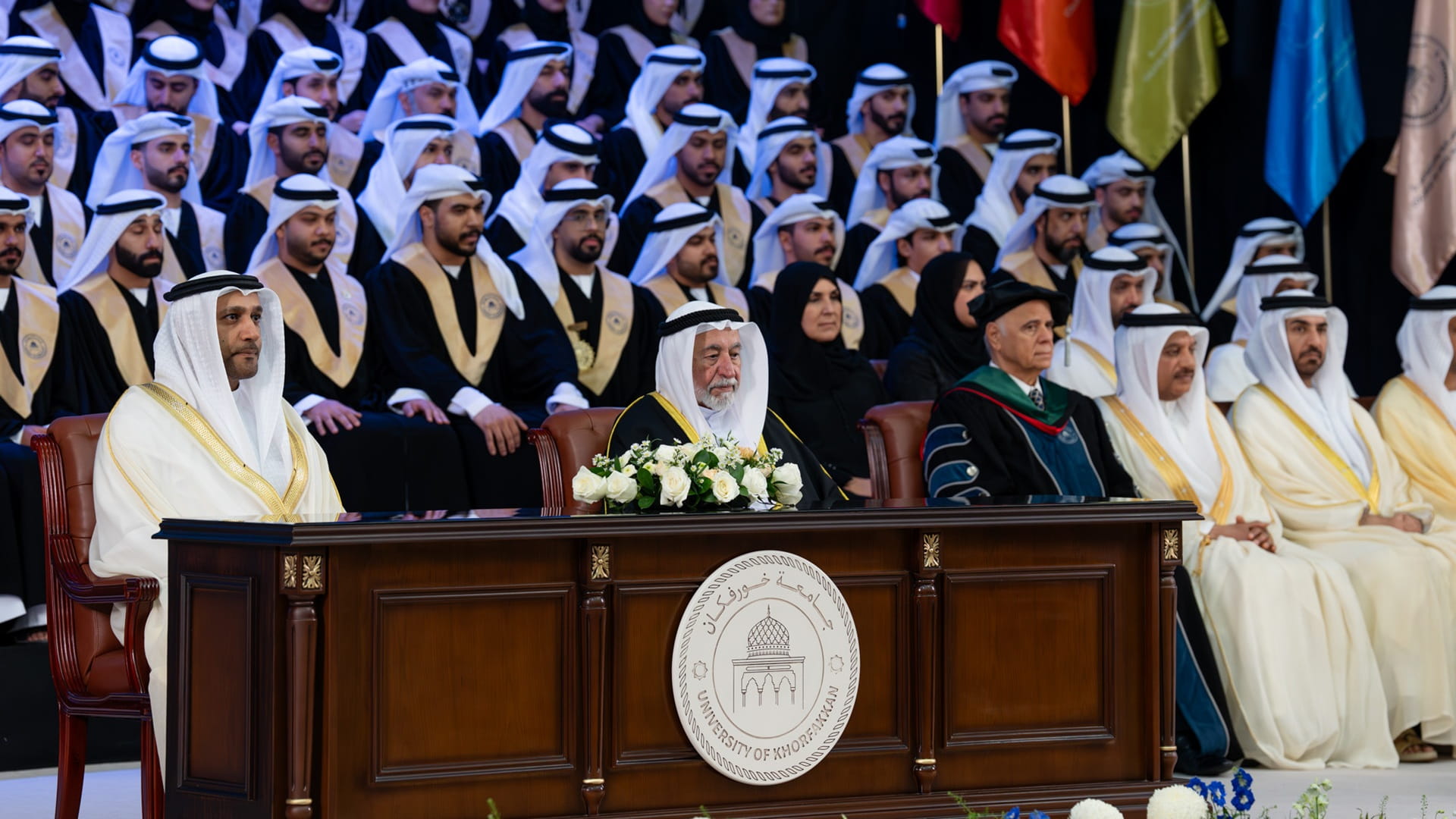 Sharjah Ruler attends graduation ceremony of UOK