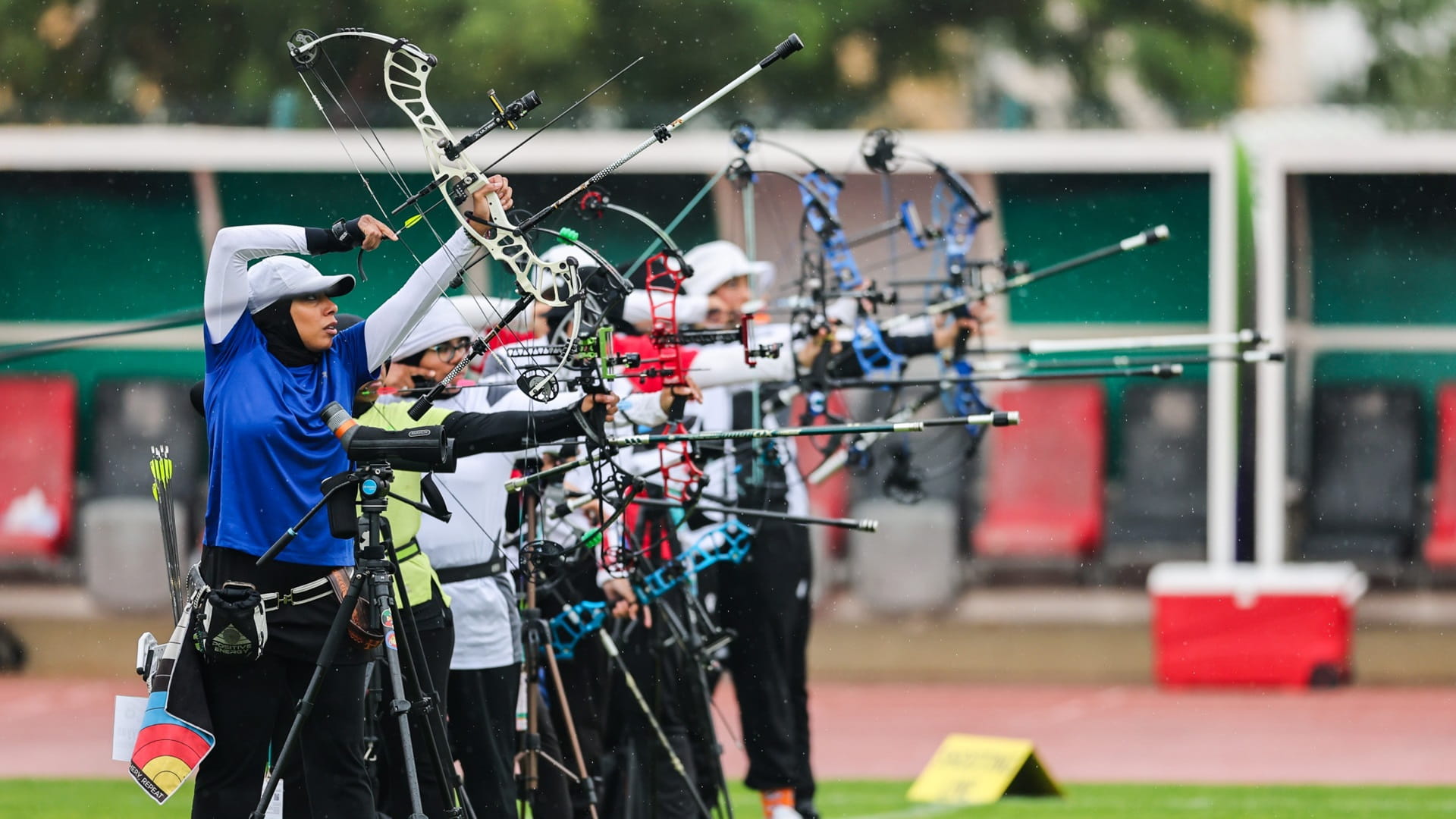 8 Teams from 7 Arab Countries Compete in Archery at AWST 2026  