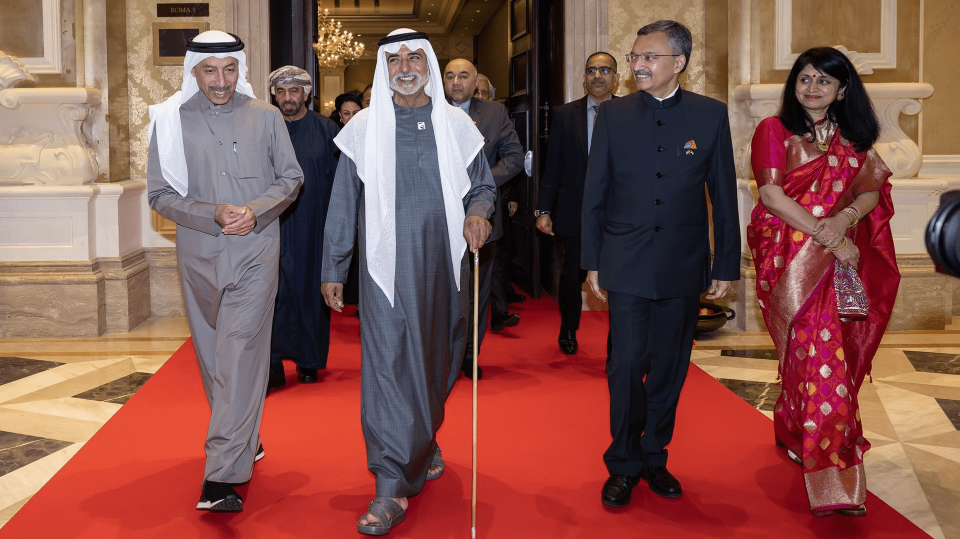 Sheikh Nahyan attends India’s 77th Republic Day