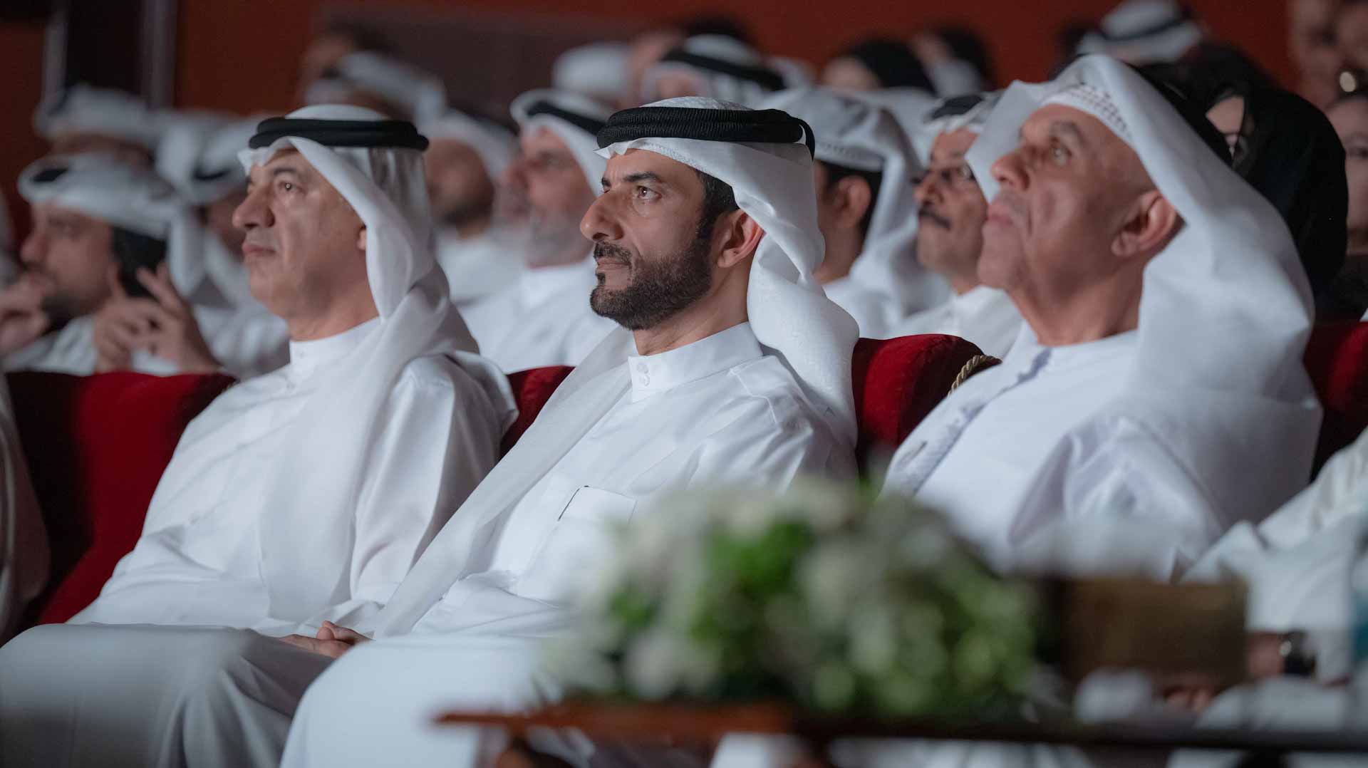 Sultan bin Ahmed attends Emirati Theatre Day ceremony