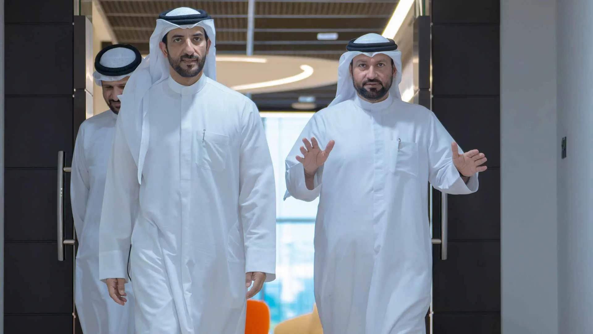 Sultan bin Ahmed witnesses launch of SBA AI media platform