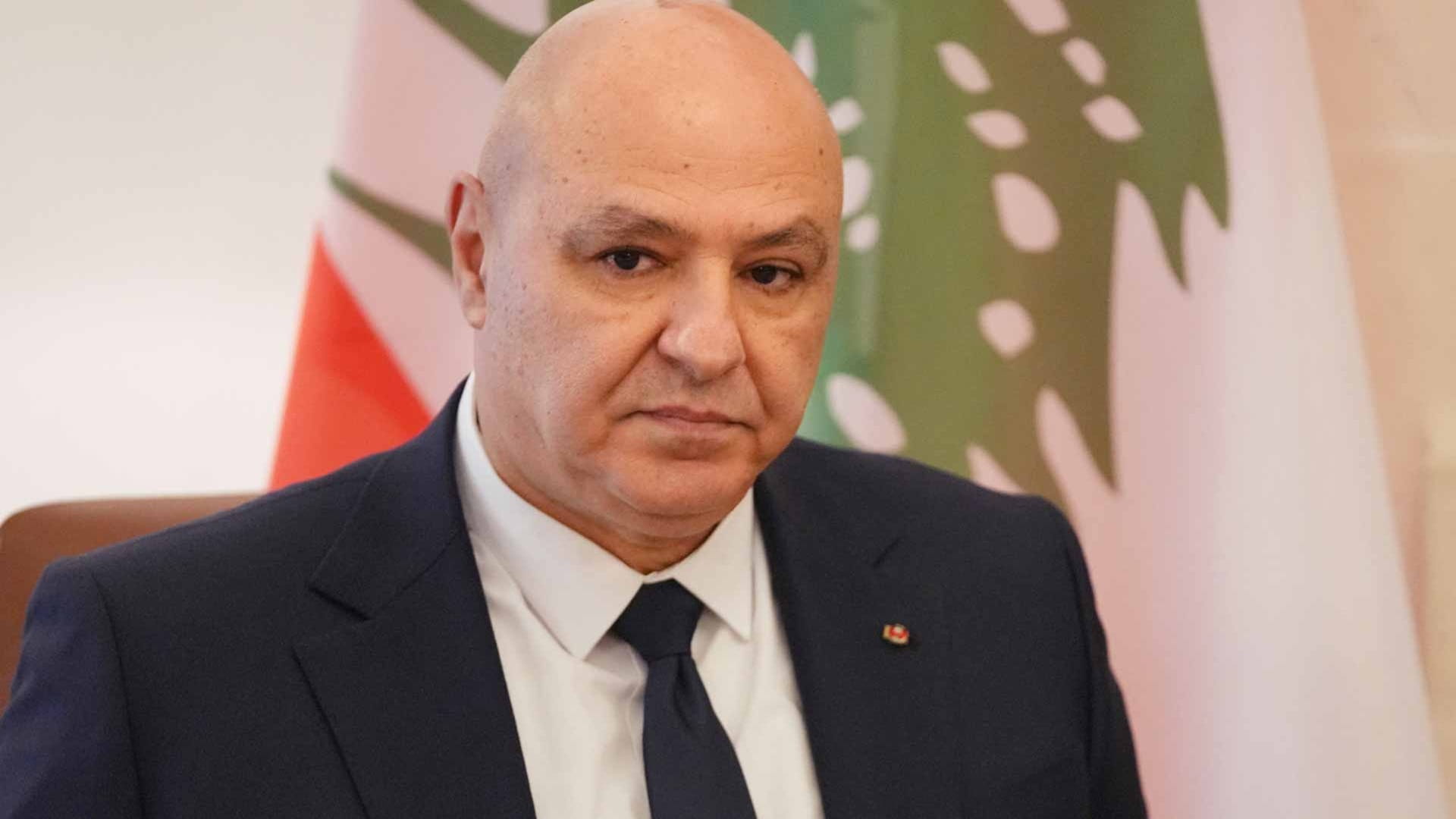 صورة بعنوان: الرئيس اللبناني يراهن على دعم واشنطن لتمهيد الطريق نحو سلام دائم 