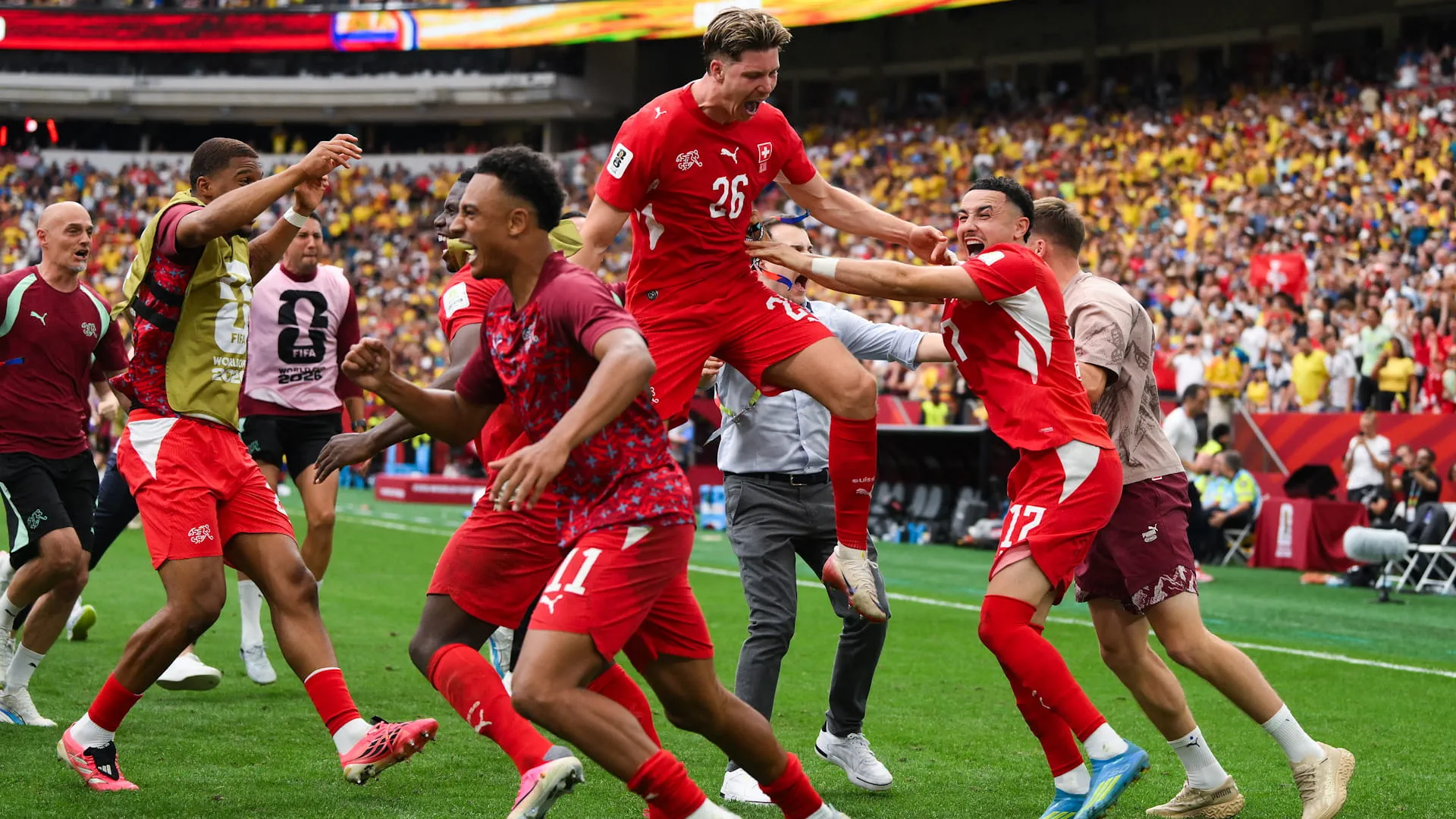 Switzerland reaches quarter-finals of 2026 World Cup