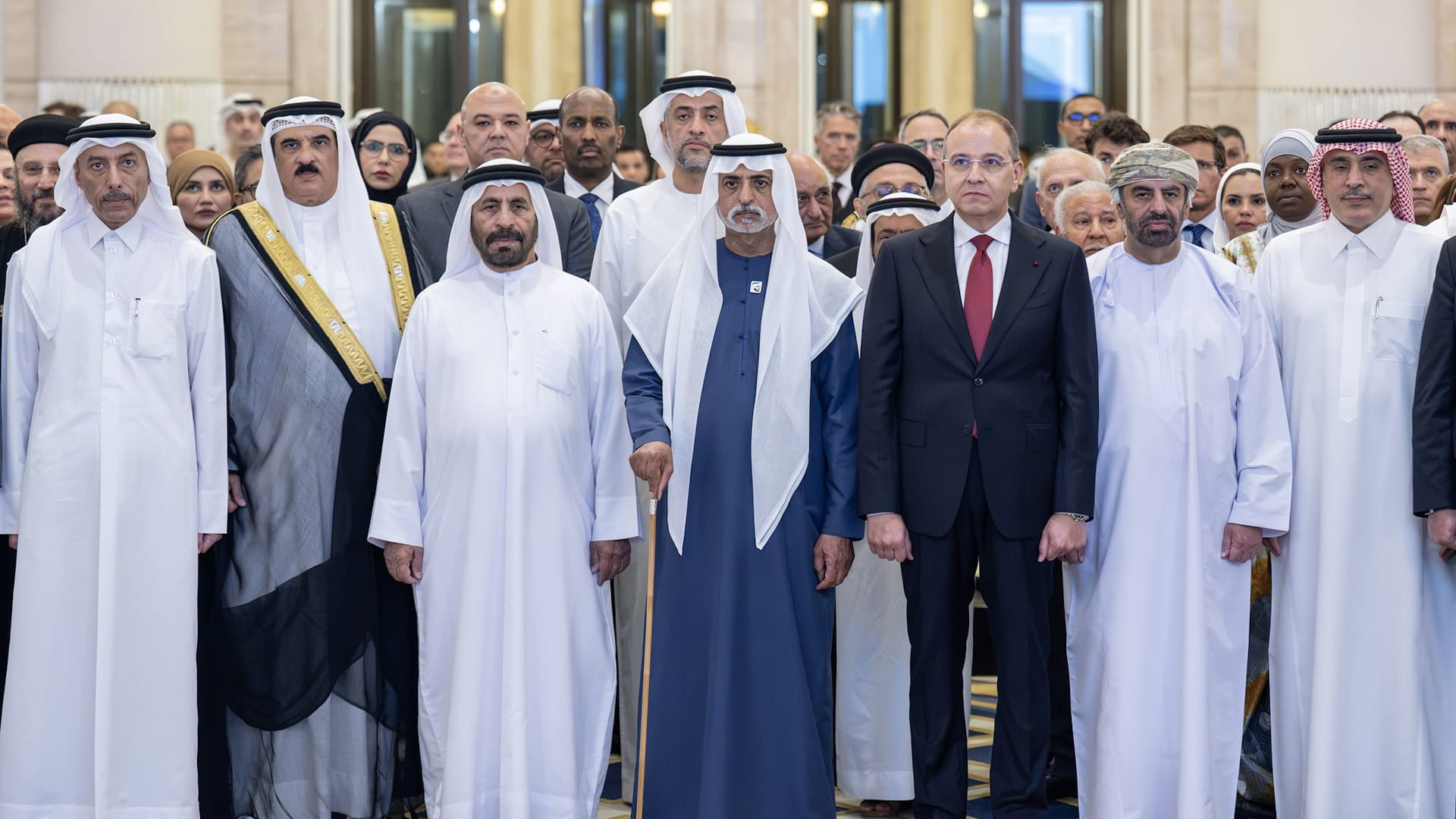Nahyan bin Mubarak attends Egyptian Embassy Revolution Day event