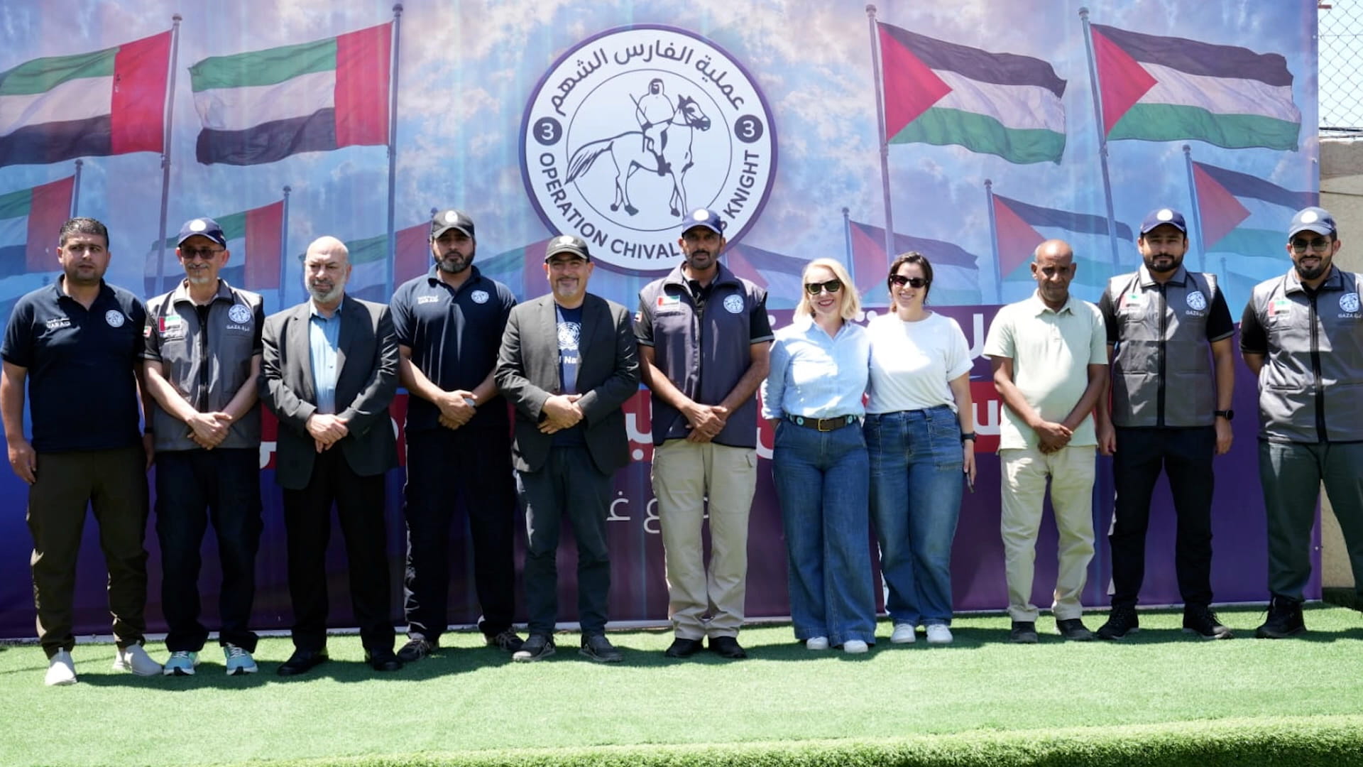 UN delegation visits UAE Field Hospital in Gaza