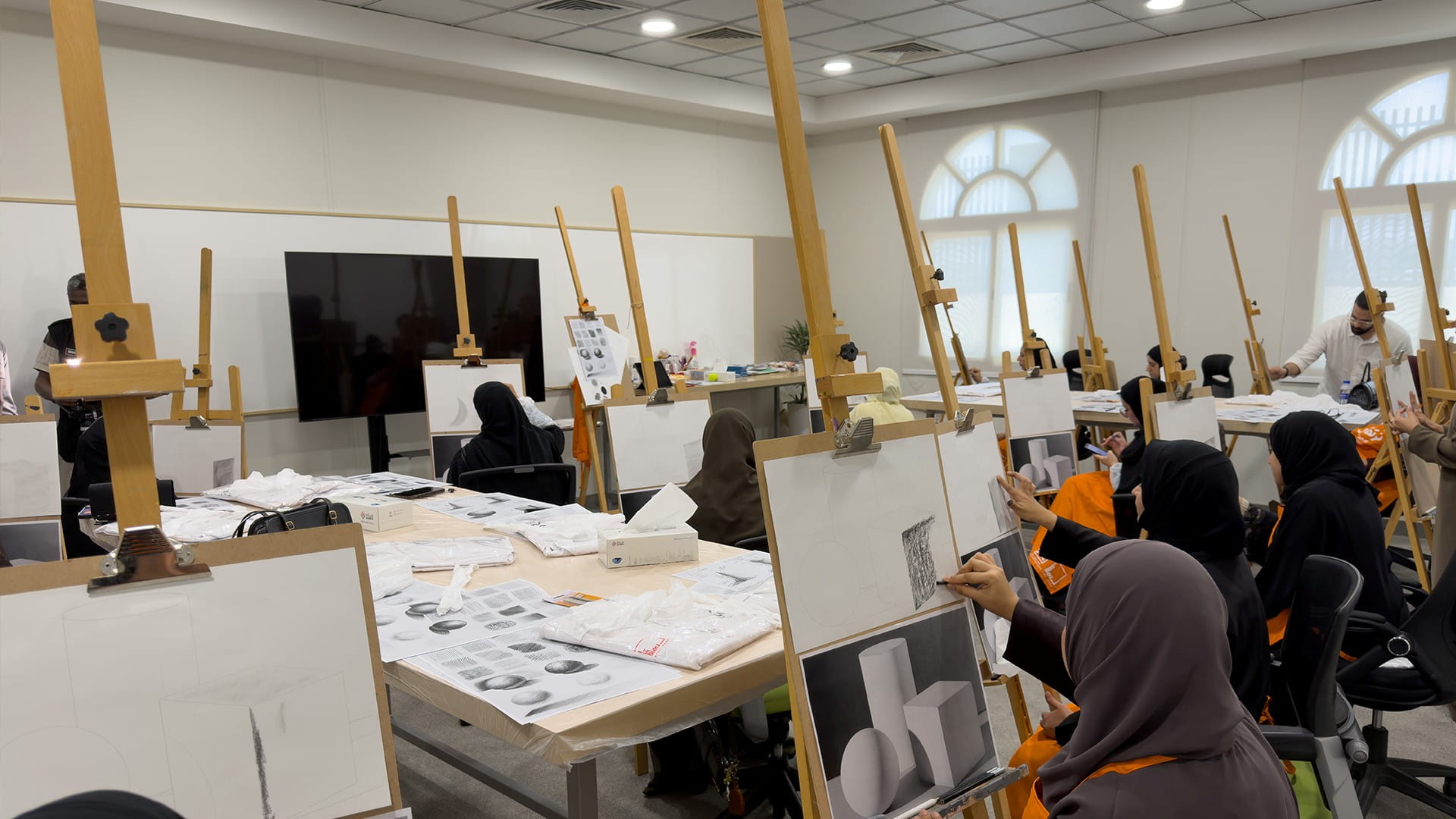 "With Art We Rise" develops still life drawing skills